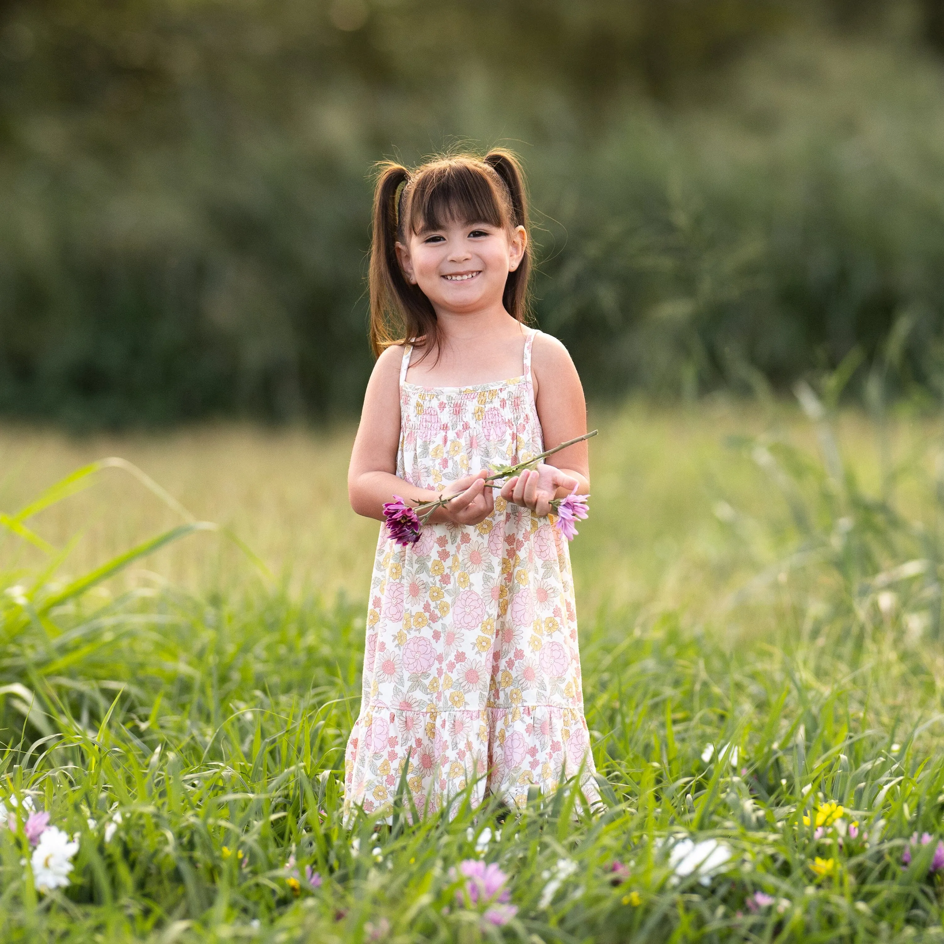 2-Pack Toddler Girls Retro Floral Dresses Gerber Childrenswea