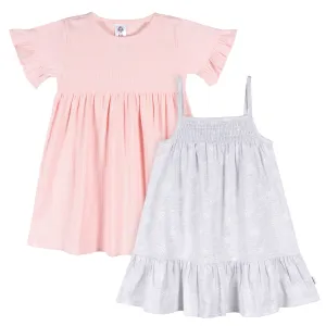 2-Pack Toddler Girls Seaside Dresses Gerber Childrenswea