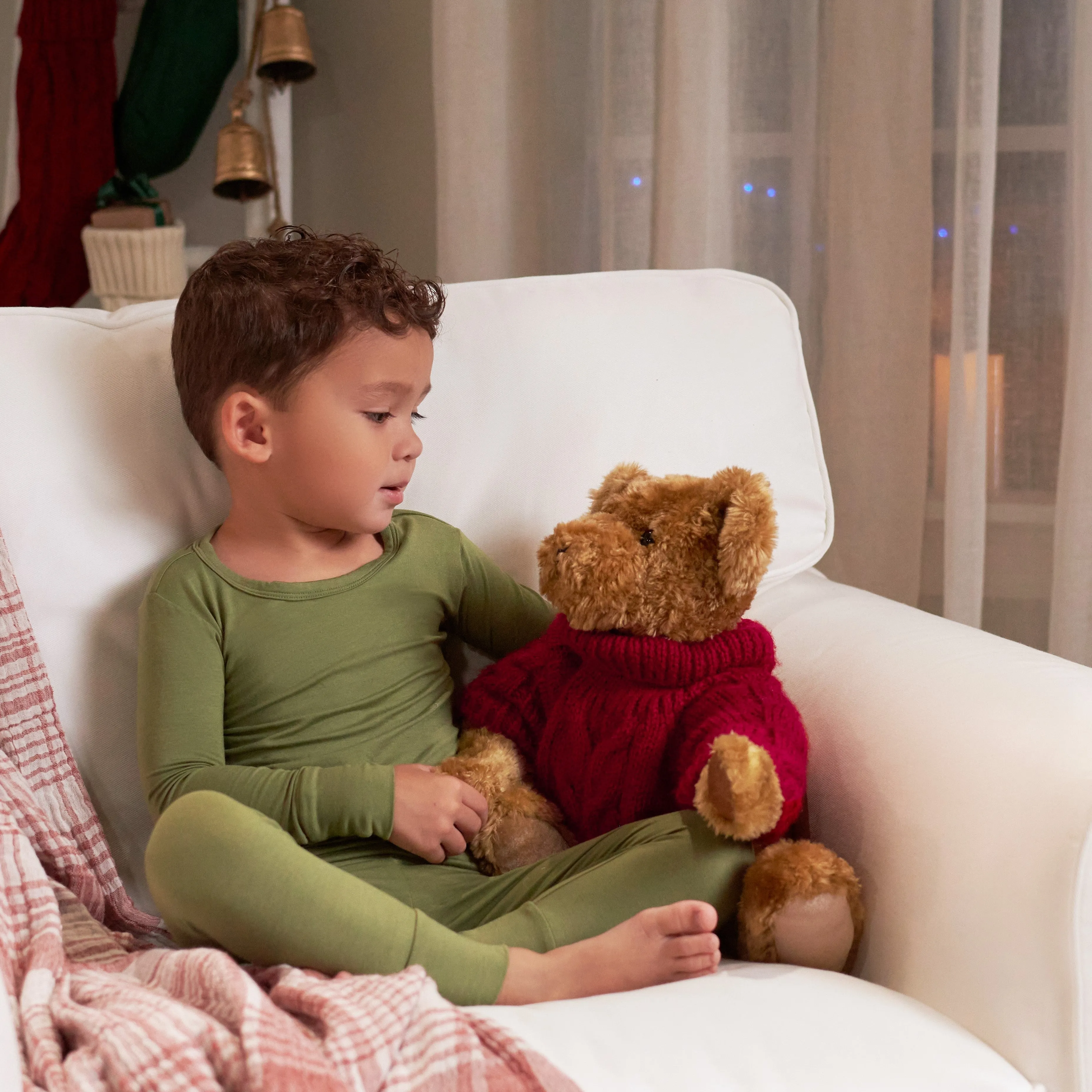 2-Piece Infant & Toddler Moss Buttery Soft Viscose Made from Eucalyptus Snug Fit Pajamas Gerber Childrenswea