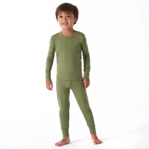 2-Piece Infant & Toddler Moss Buttery Soft Viscose Made from Eucalyptus Snug Fit Pajamas Gerber Childrenswea