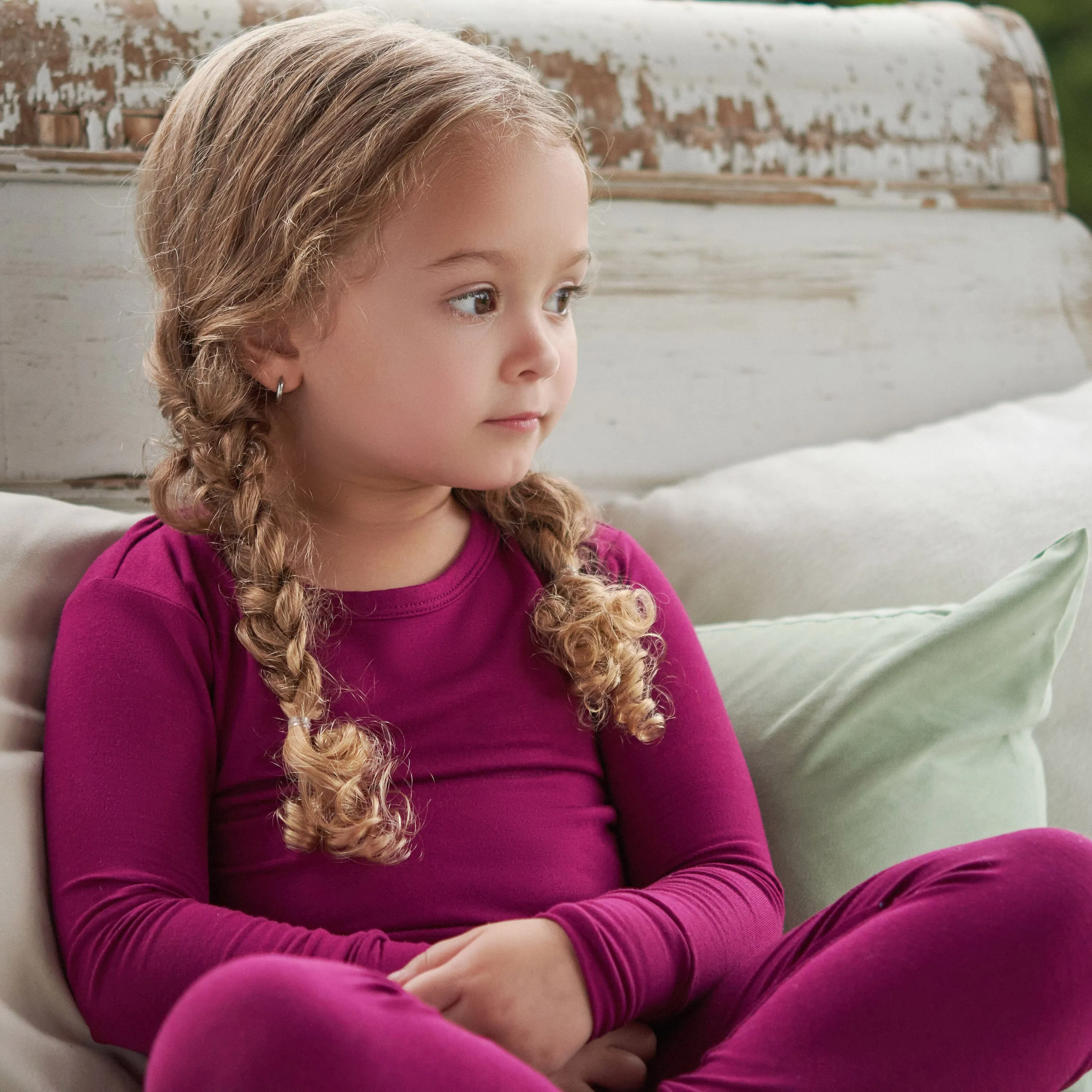 2-Piece Infant & Toddler Raspberry Buttery Soft Viscose Made from Eucalyptus Snug Fit Pajamas Gerber Childrenswea