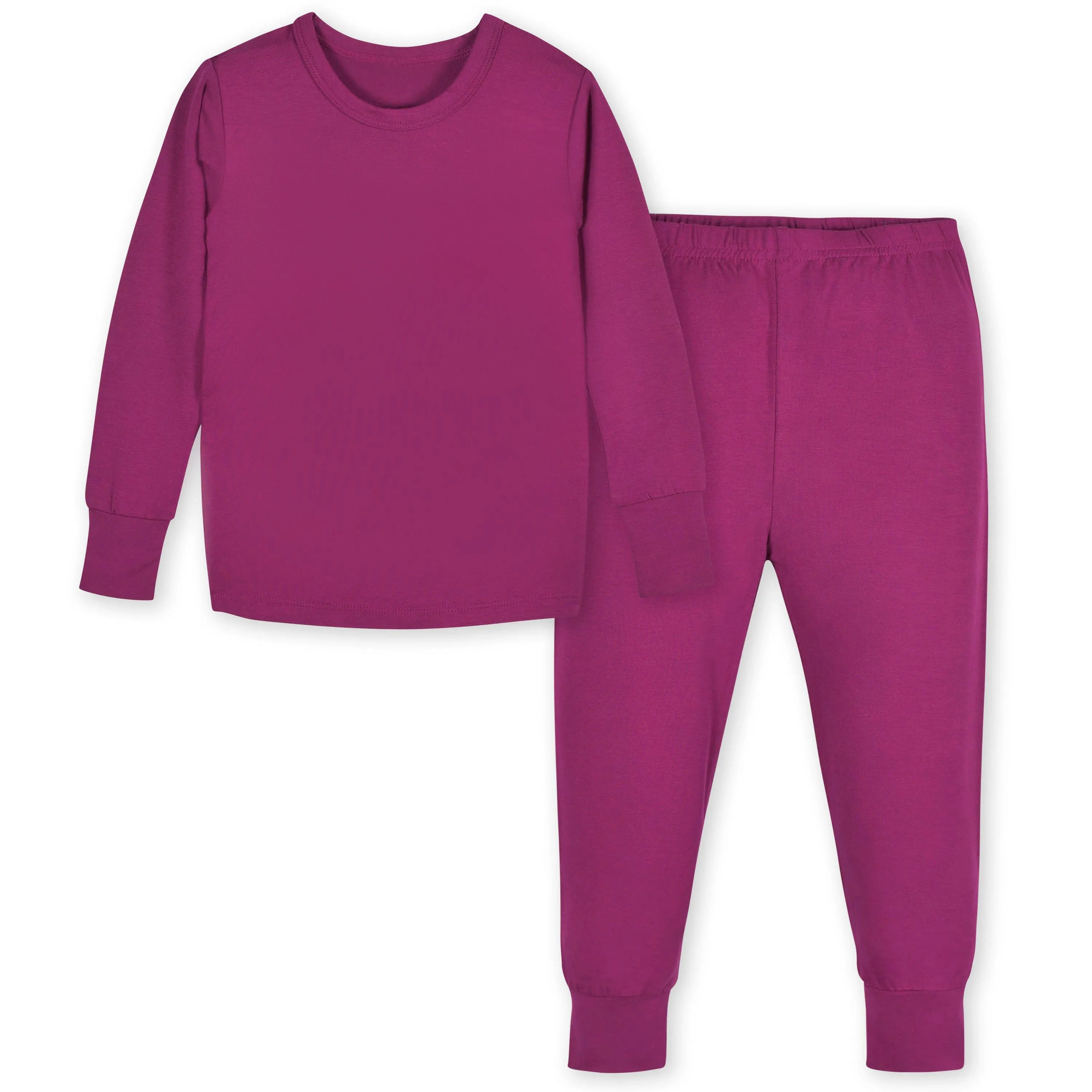 2-Piece Infant & Toddler Raspberry Buttery Soft Viscose Made from Eucalyptus Snug Fit Pajamas Gerber Childrenswea