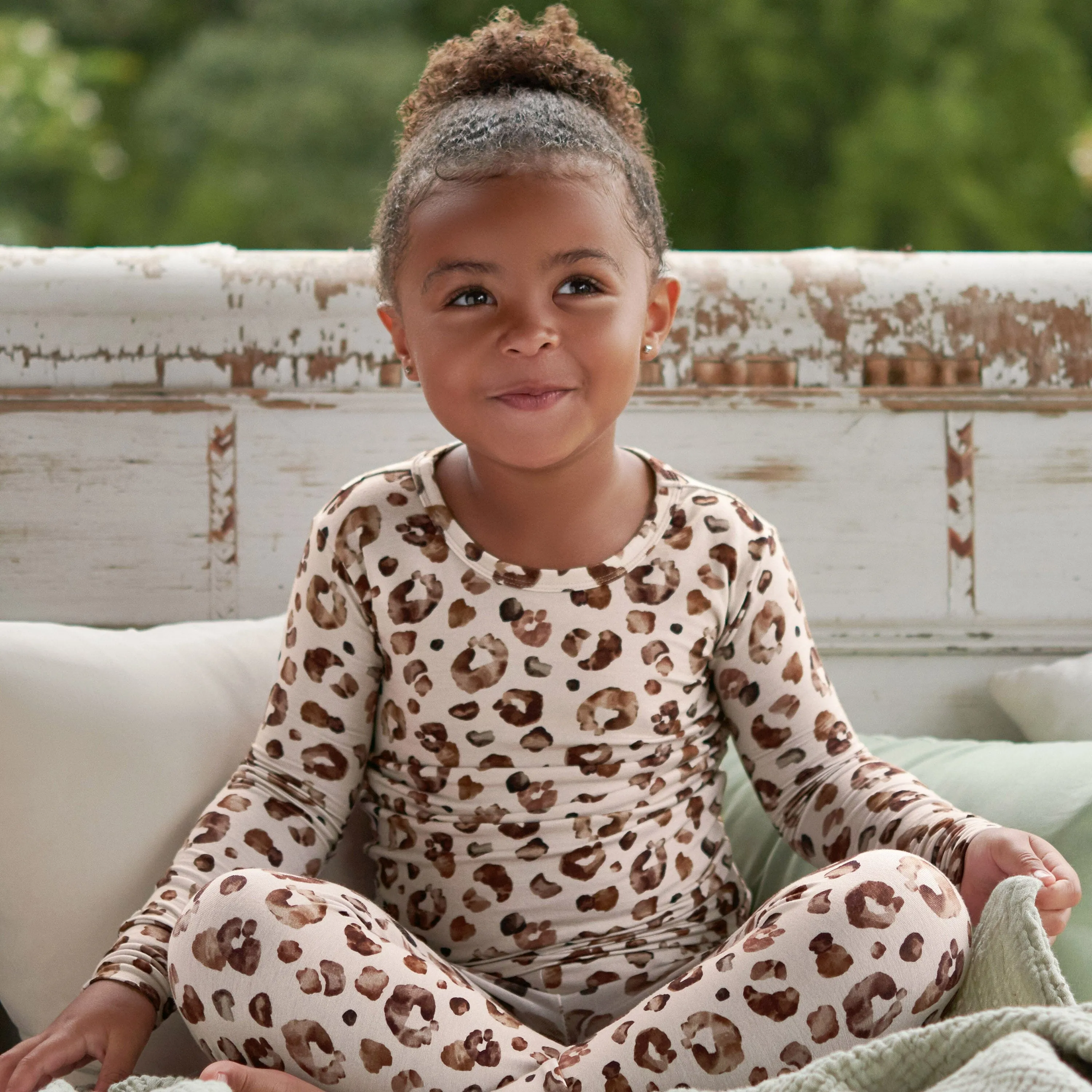 2-Piece Infant & Toddler Spotted Leopard Buttery Soft Viscose Made from Eucalyptus Snug Fit Pajamas Gerber Childrenswea