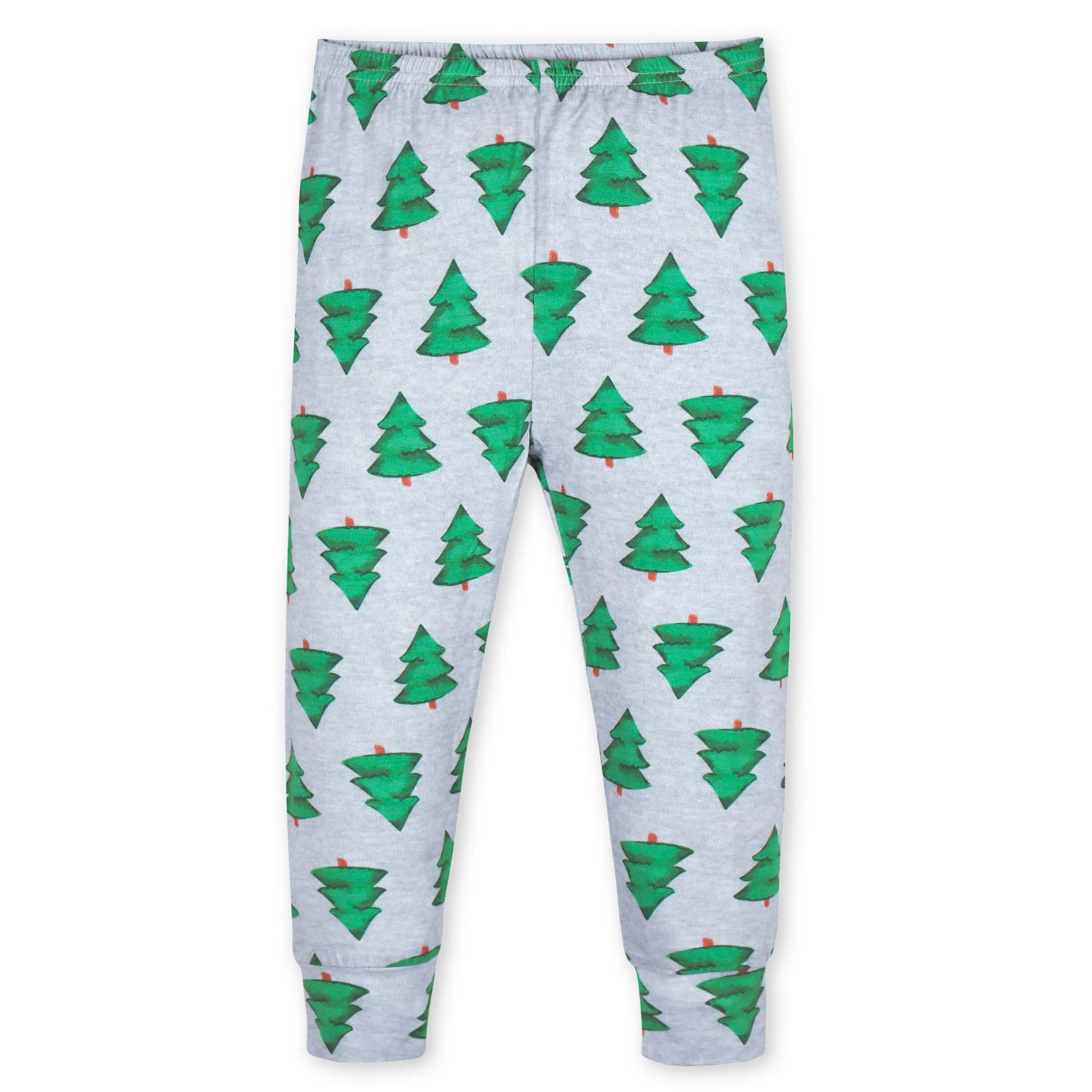 2-Piece Infant & Toddler Spruce Buttery Soft Viscose Made from Eucalyptus Snug Fit Holiday Pajamas Gerber Childrenswea