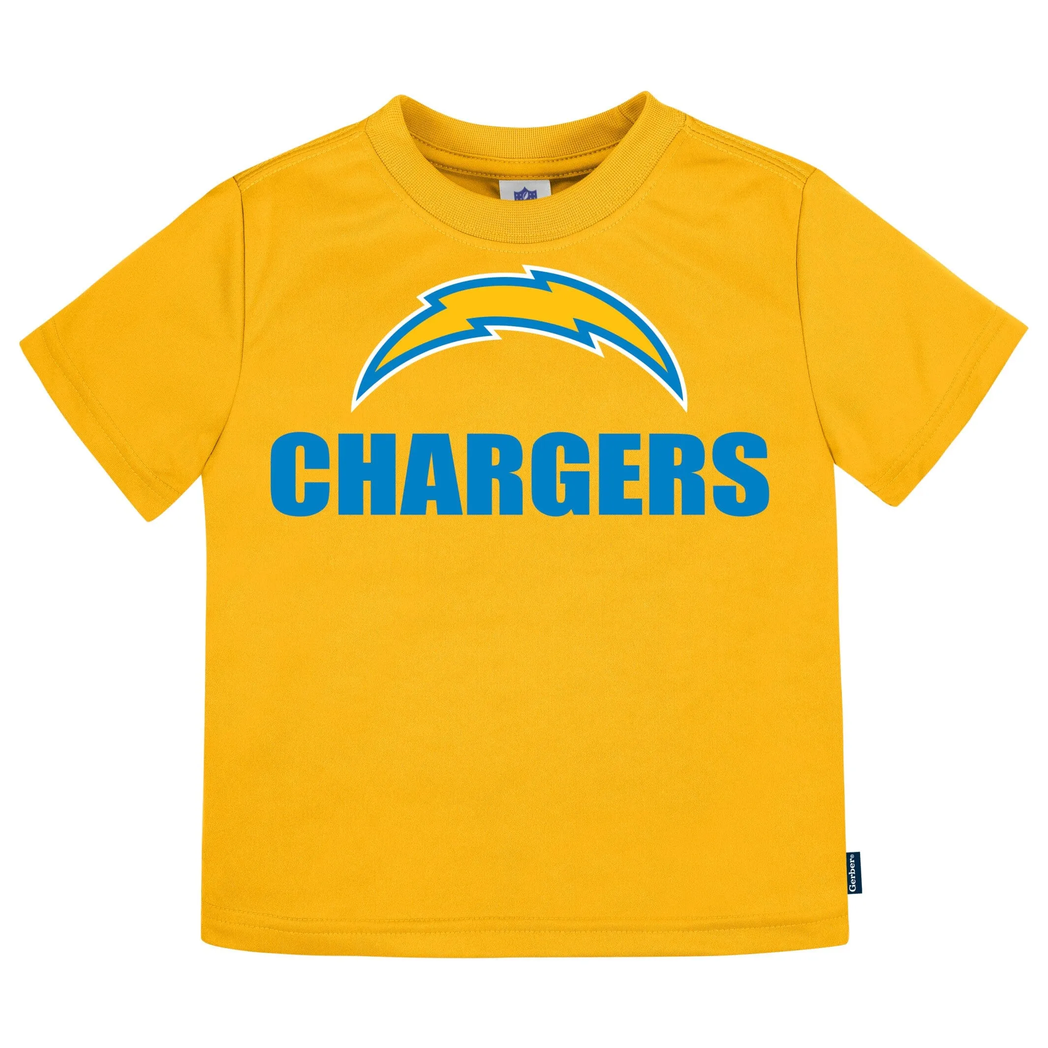 3-Pack Infant & Toddler Boys Chargers Short Sleeve Tees Gerber Childrenswea