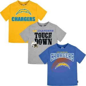 3-Pack Infant & Toddler Boys Chargers Short Sleeve Tees Gerber Childrenswea