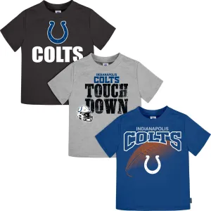 3-Pack Infant & Toddler Boys Colts Short Sleeve Tees Gerber Childrenswea