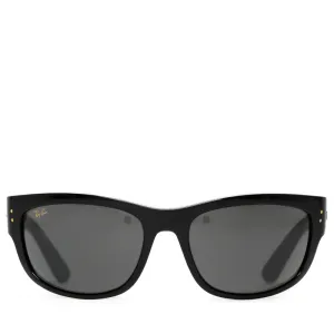 A$AP Rocky x Ray-Ban Mega Balorama - Polished Black/Dark Grey