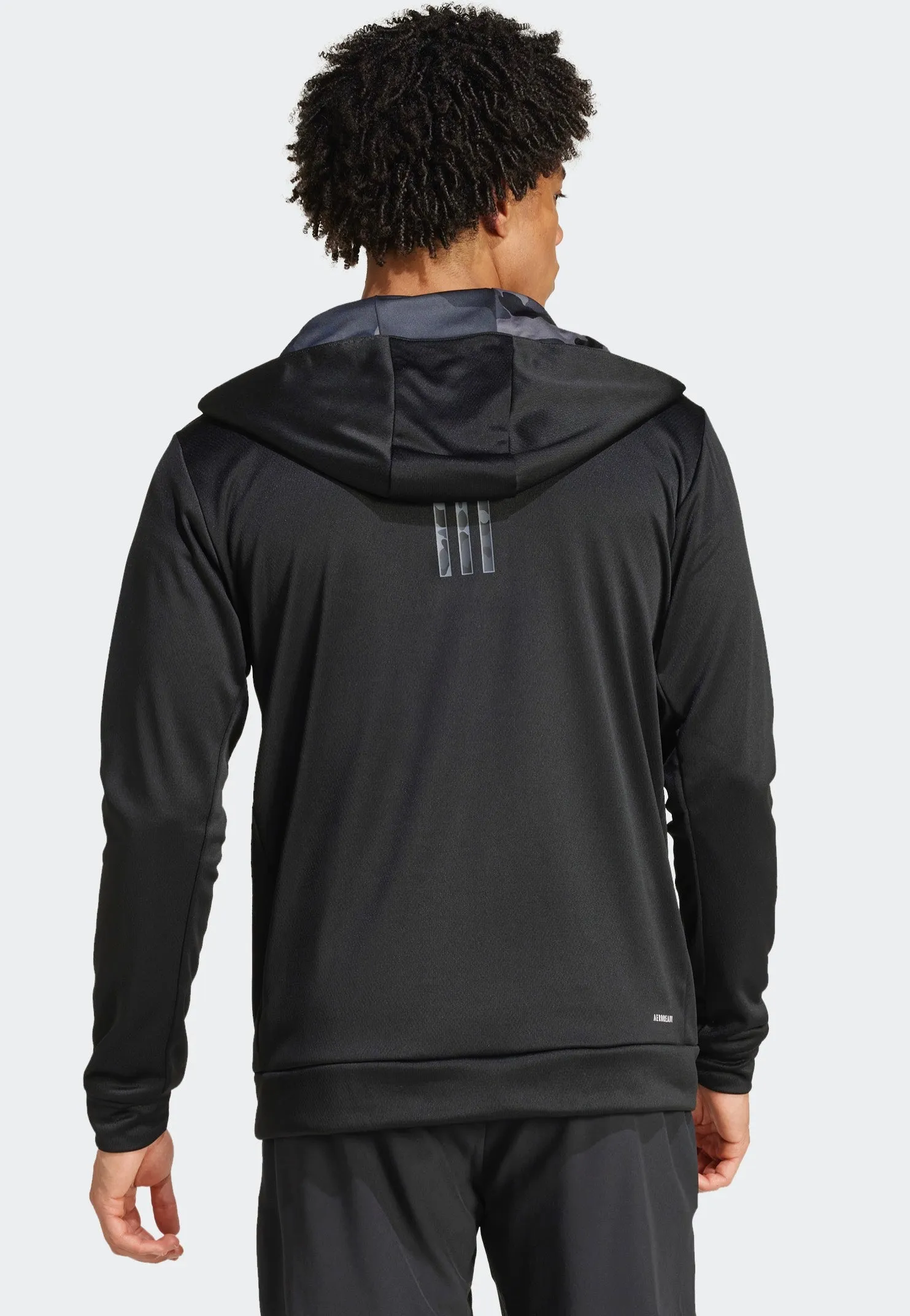 Adidas - Camo Fz Hd Black - Zipper