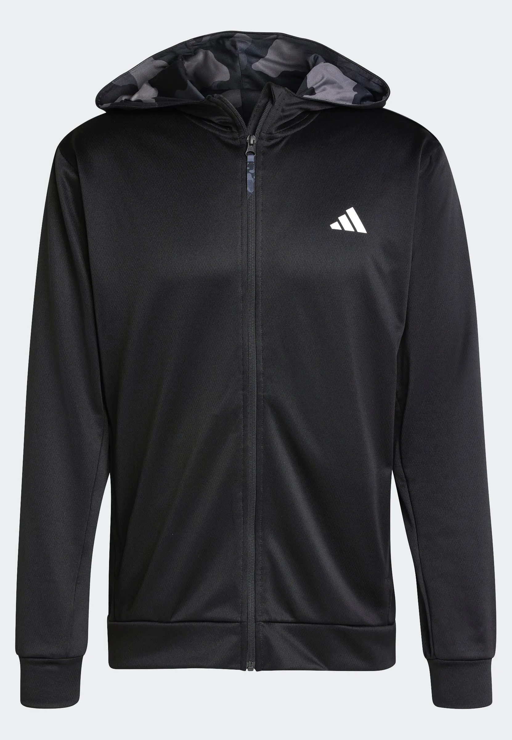 Adidas - Camo Fz Hd Black - Zipper