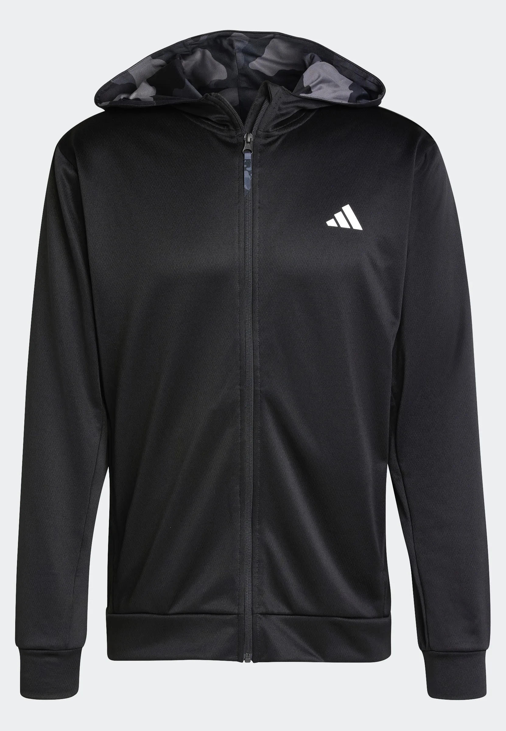 Adidas - Camo Fz Hd Black - Zipper