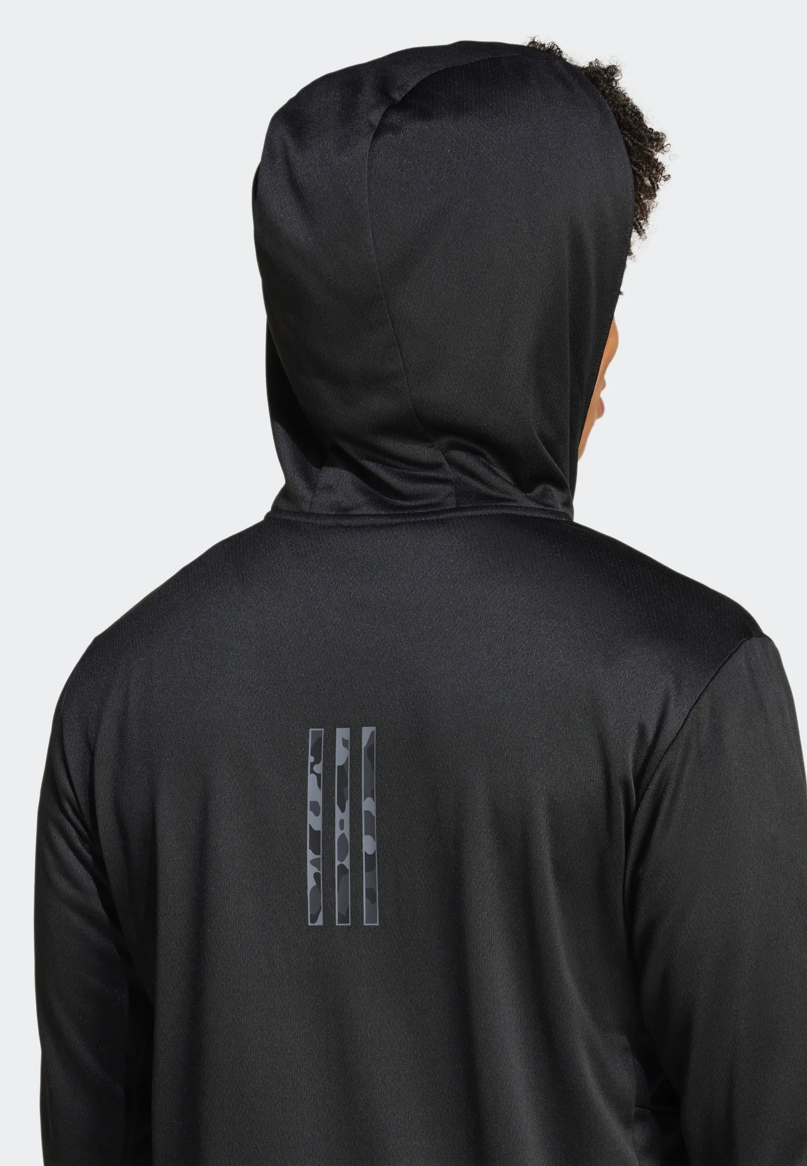 Adidas - Camo Fz Hd Black - Zipper