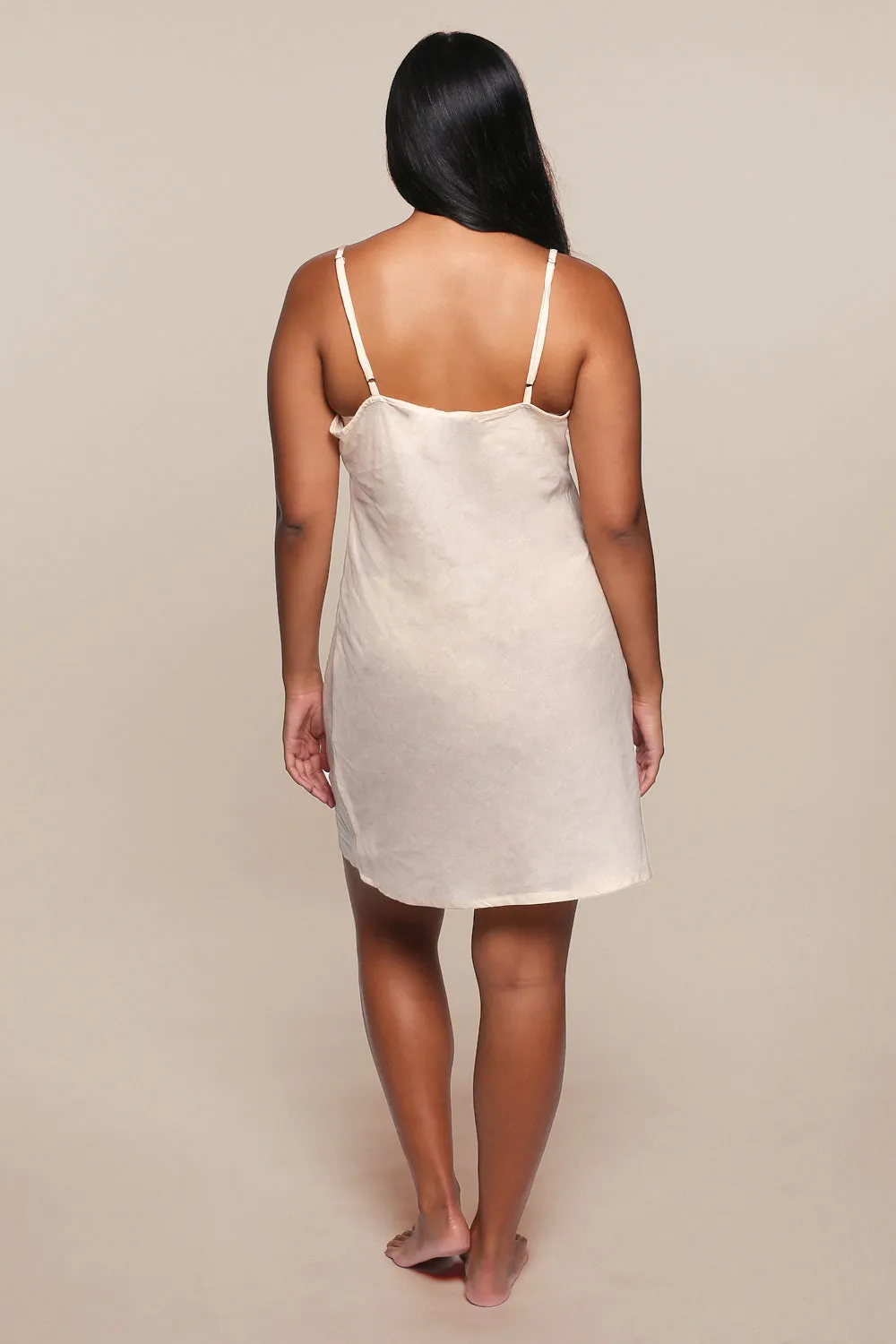 Adrift Cotton Slip in Ecru Adrift