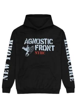 Agnostic Front - Stencil Boots - Hoodie