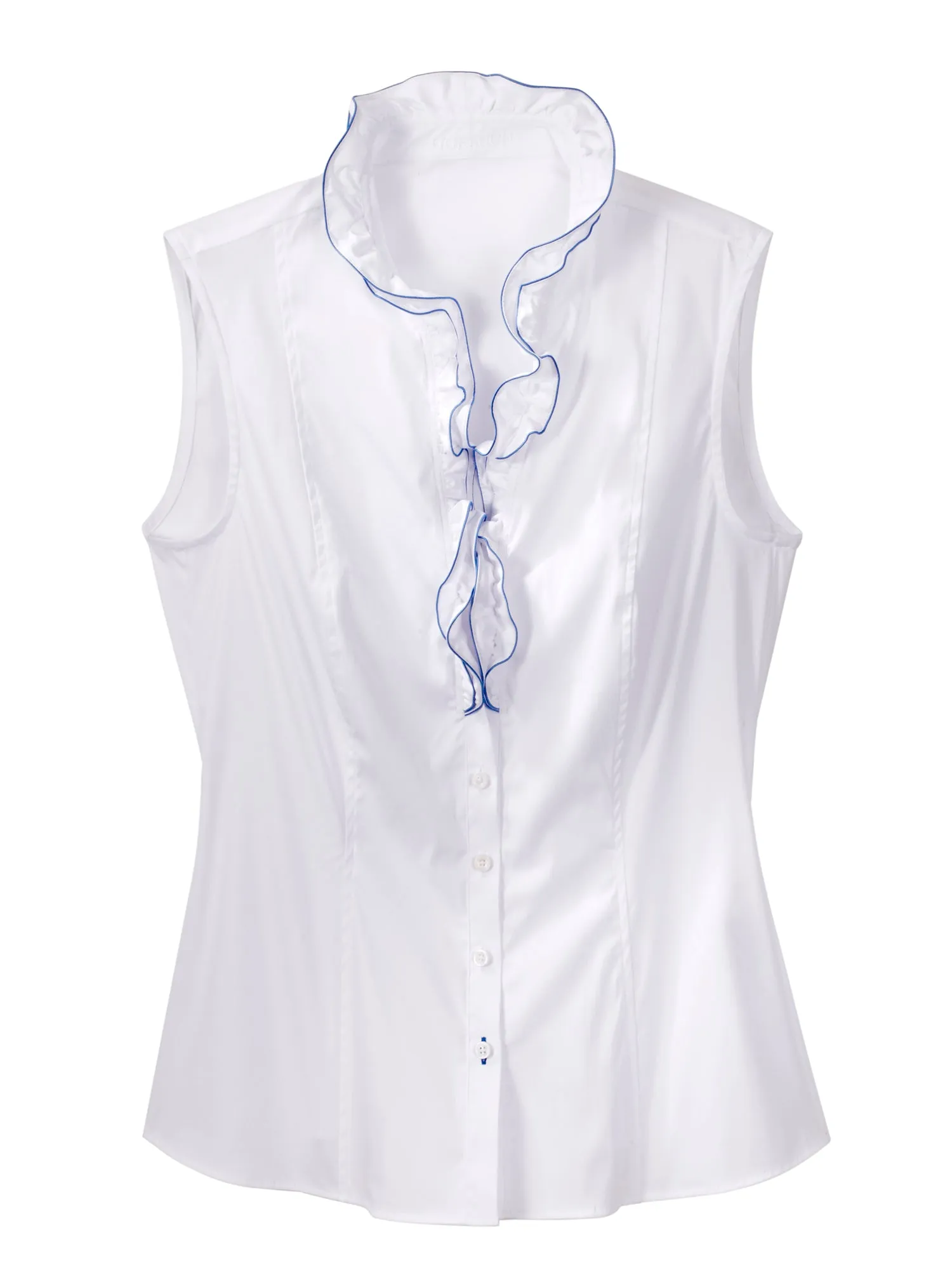 Alese Ruffle Sleeveless Shirt
