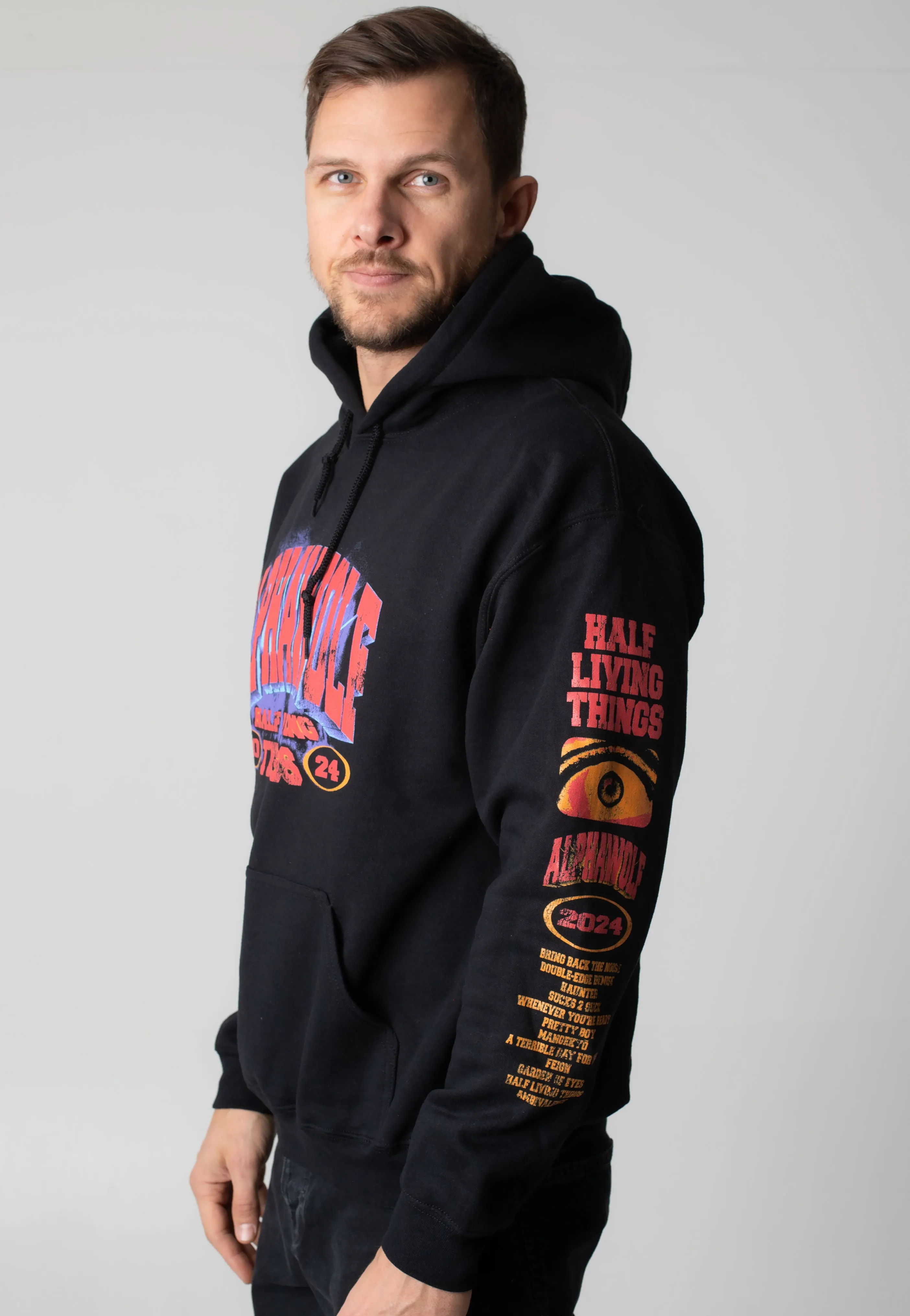 Alpha Wolf - Half Living Things - Hoodie