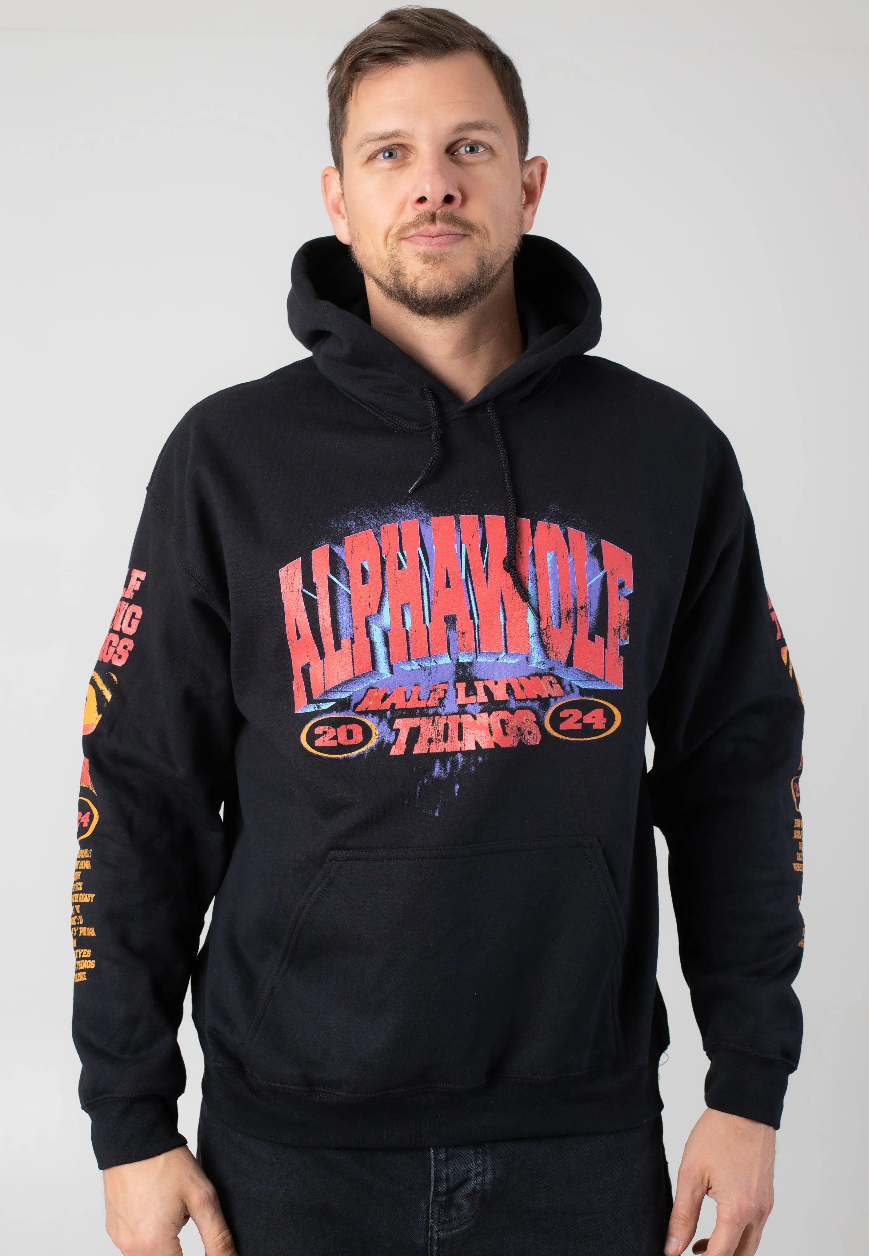 Alpha Wolf - Half Living Things - Hoodie