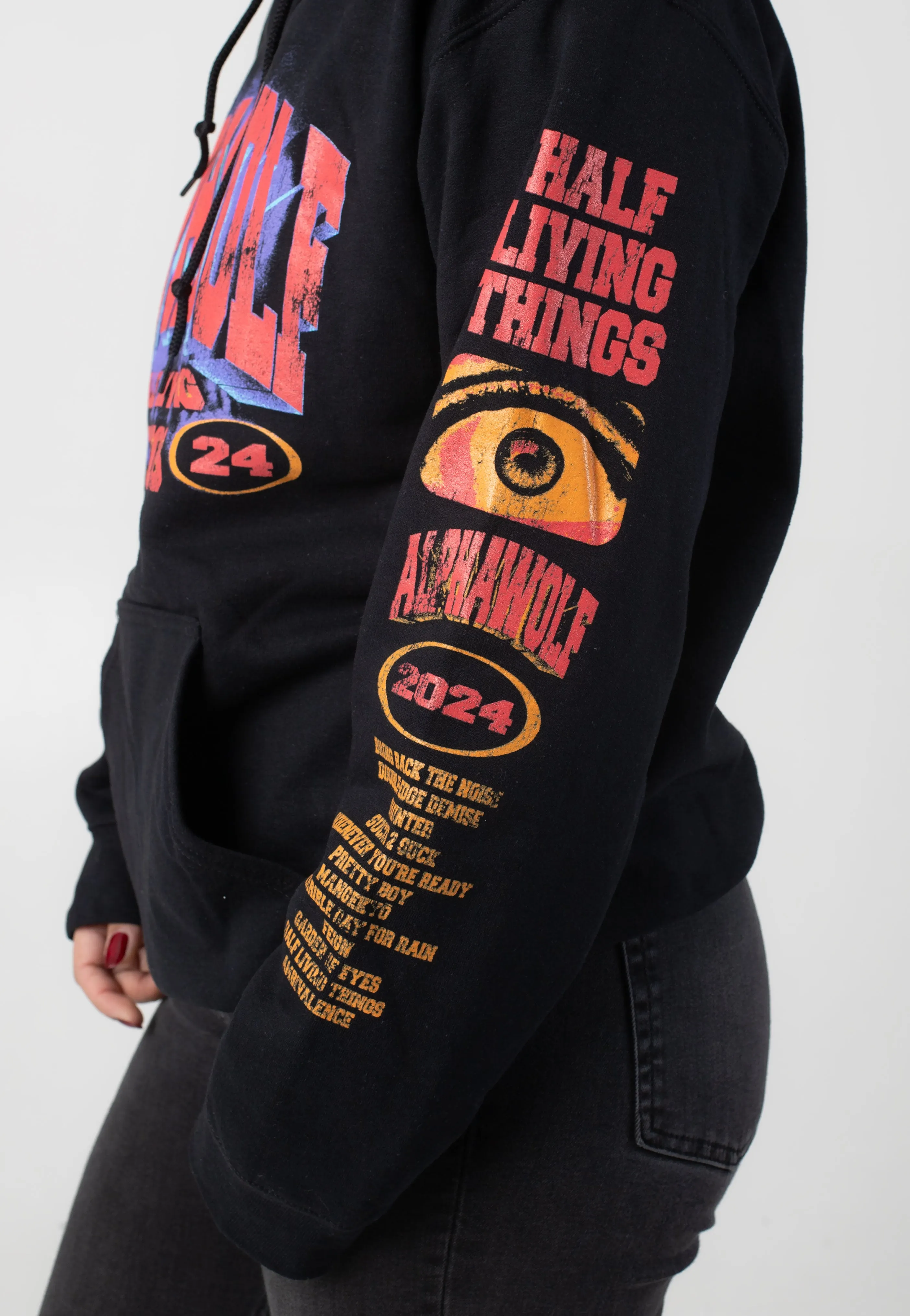 Alpha Wolf - Half Living Things - Hoodie