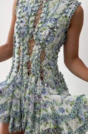 Altered Zimmermann Whitewave Laced Flip Dress (with sleeves removed)