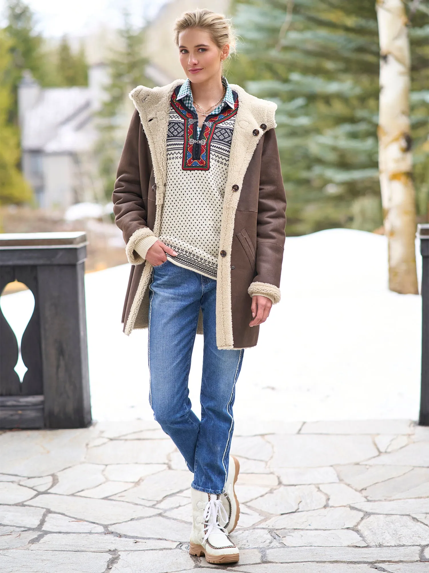 Amelie Check Shirt
