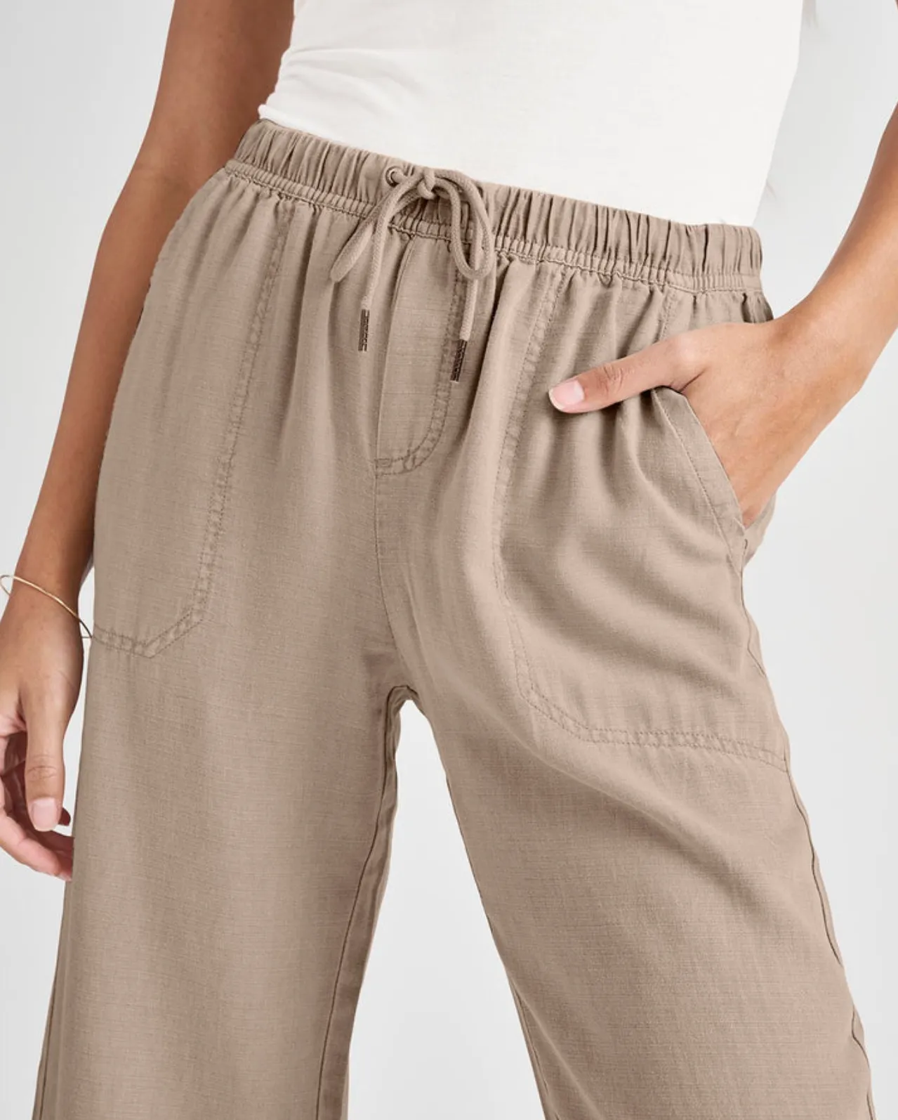 ANGIE CROP WIDE LEG PANT