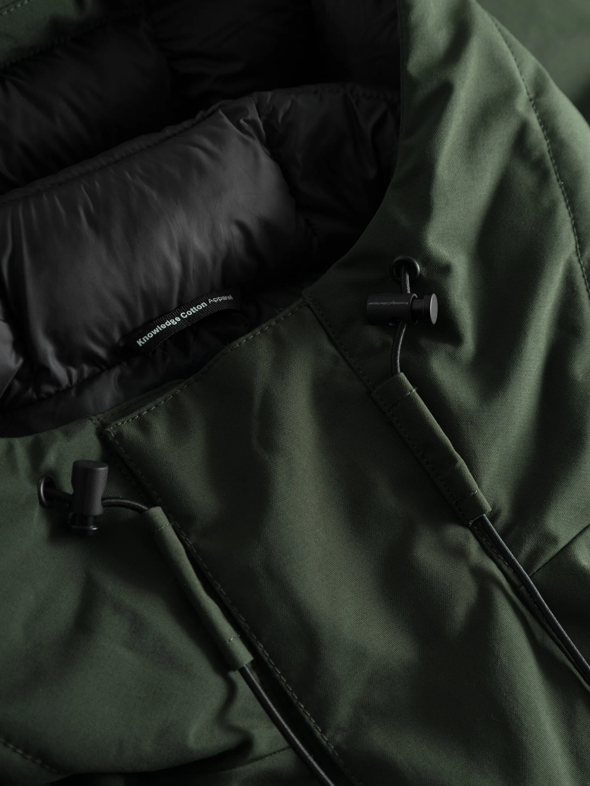 APEX CANVAS long padded coat - Forrest Night Knowledge Cotton