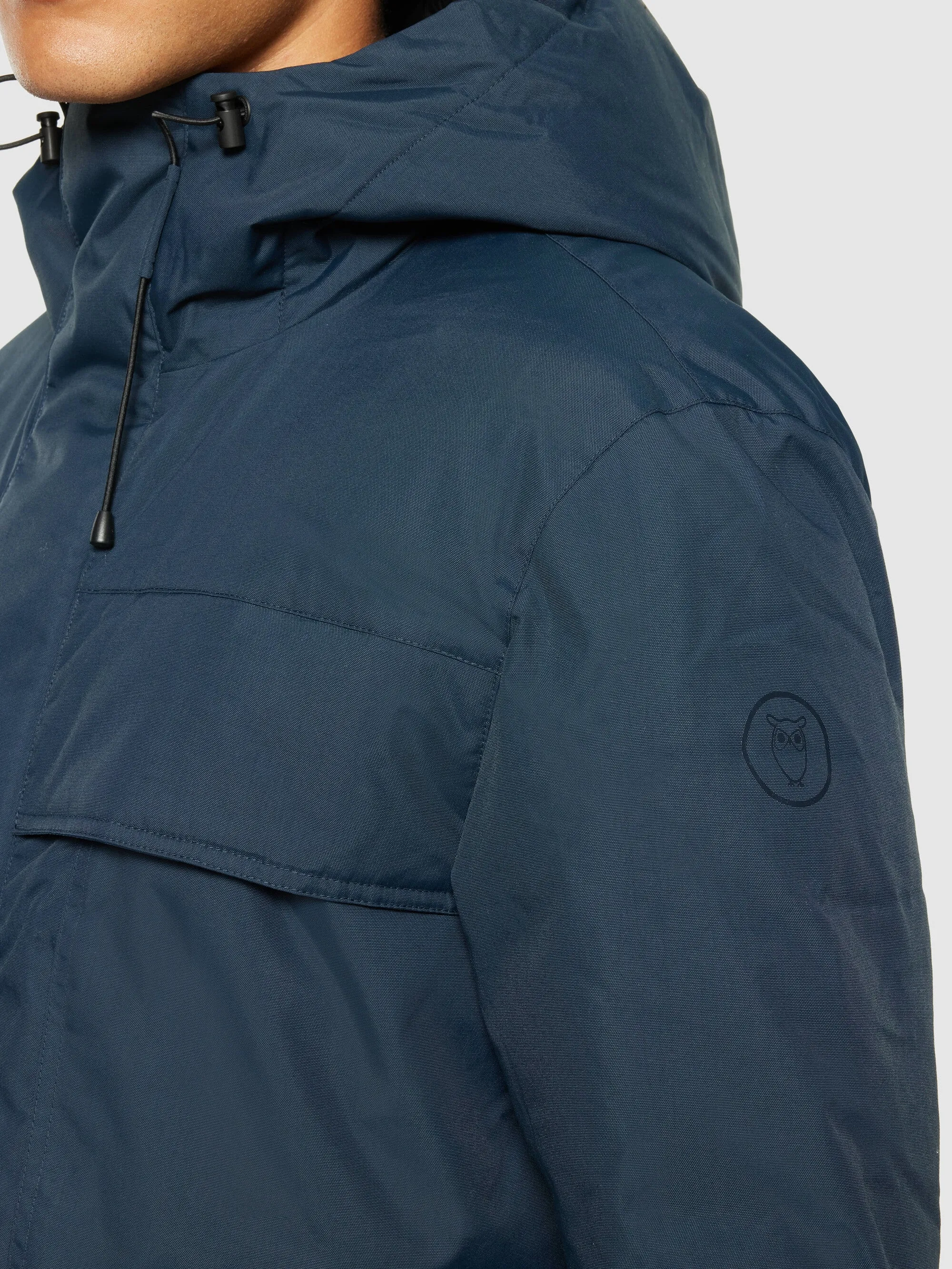 APEX CANVAS long padded coat - Total Eclipse Knowledge Cotton