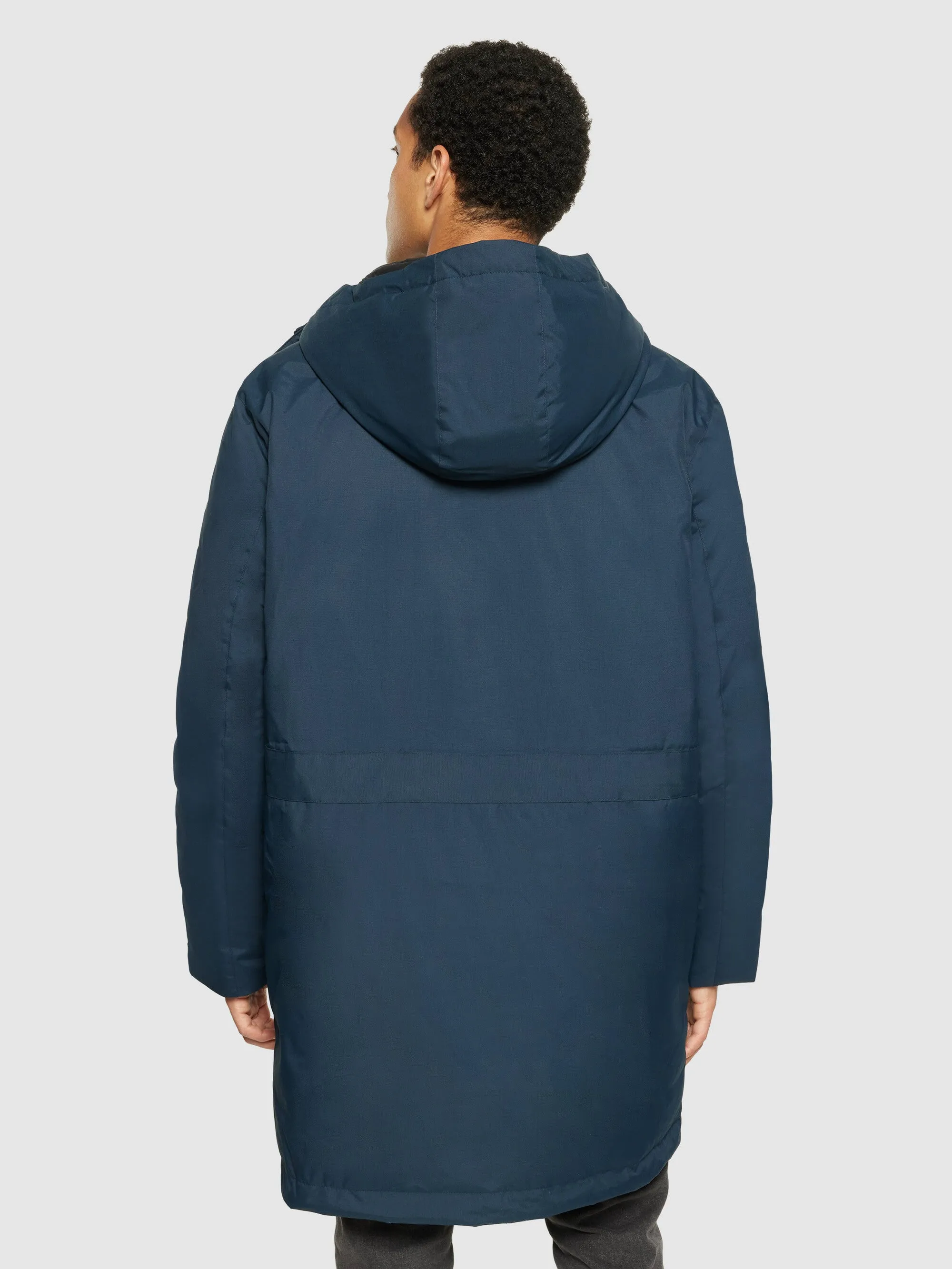 APEX CANVAS long padded coat - Total Eclipse Knowledge Cotton