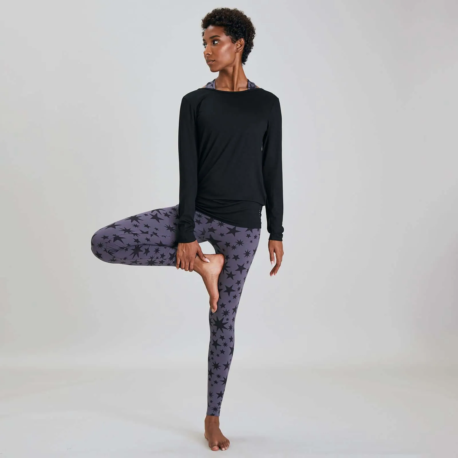 Asquith Flow Wide Waistband High Waist Skinny Stretch Leggings