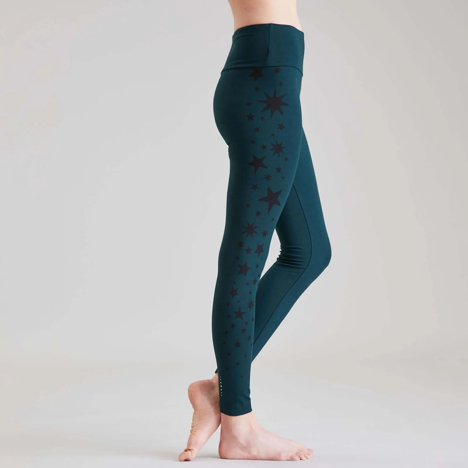 Asquith Flow Wide Waistband High Waist Skinny Stretch Leggings