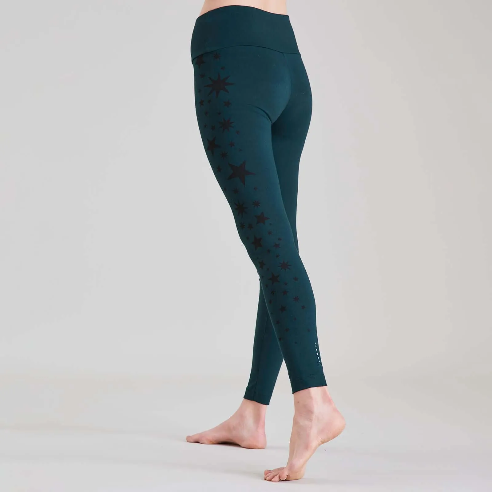 Asquith Flow Wide Waistband High Waist Skinny Stretch Leggings