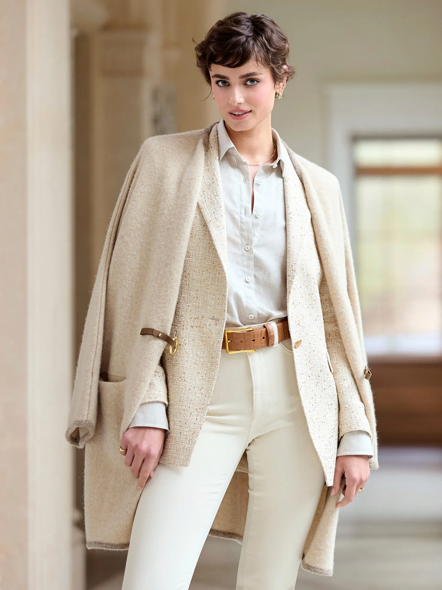 Augusta Soft Wool Cape