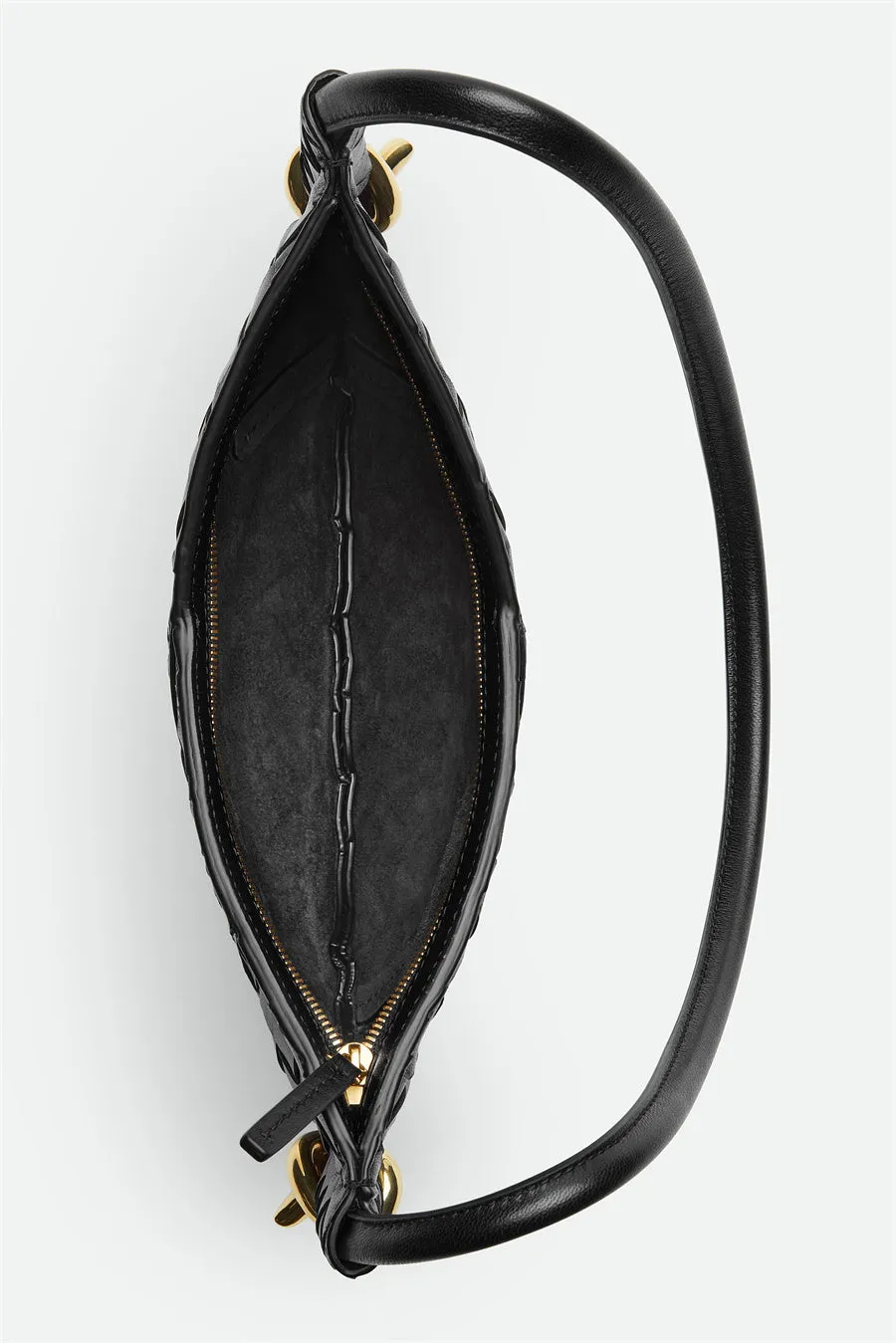 Azalea Weave Mini Shoulder Bag - Black Gloria Lanvin