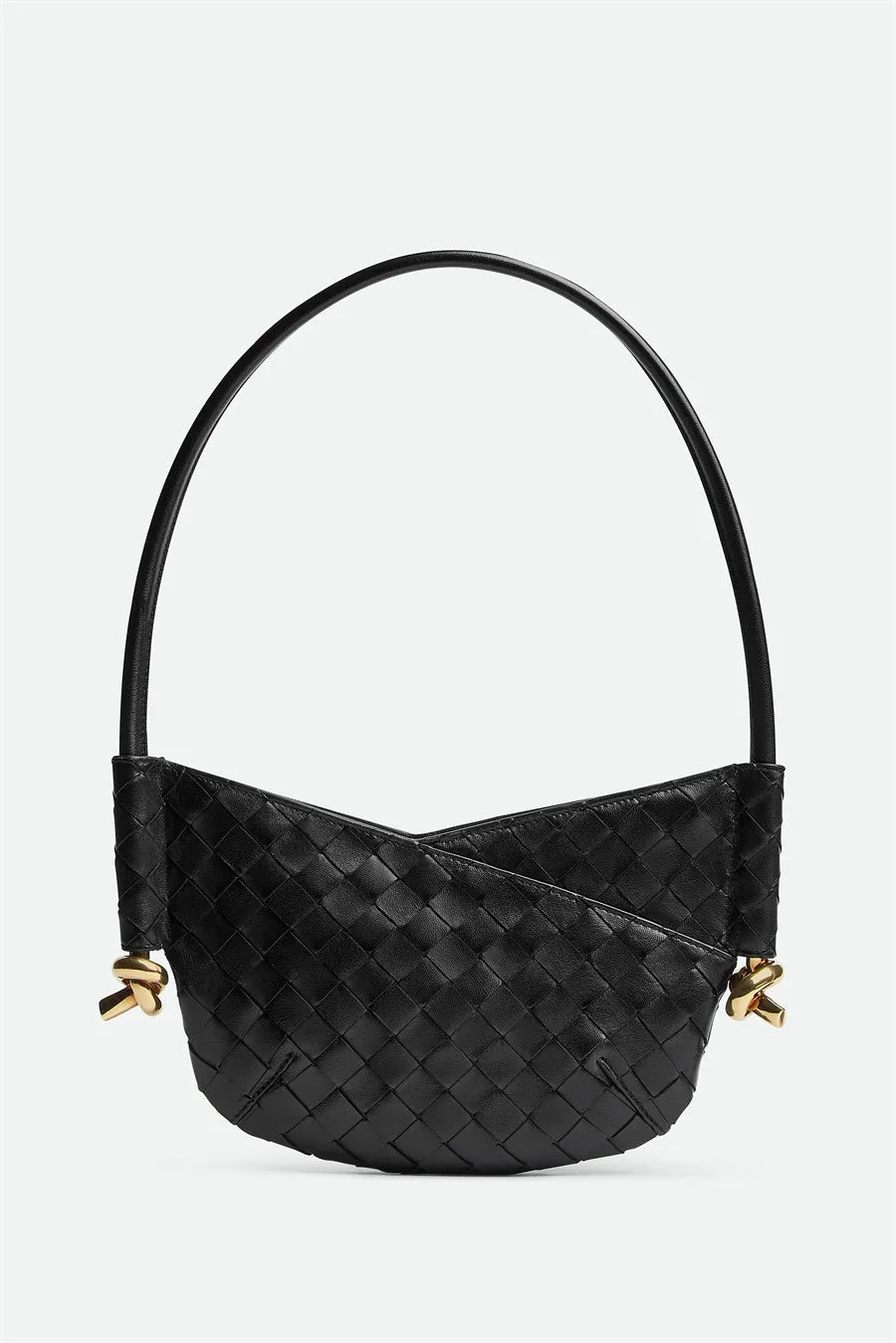 Azalea Weave Mini Shoulder Bag - Black Gloria Lanvin