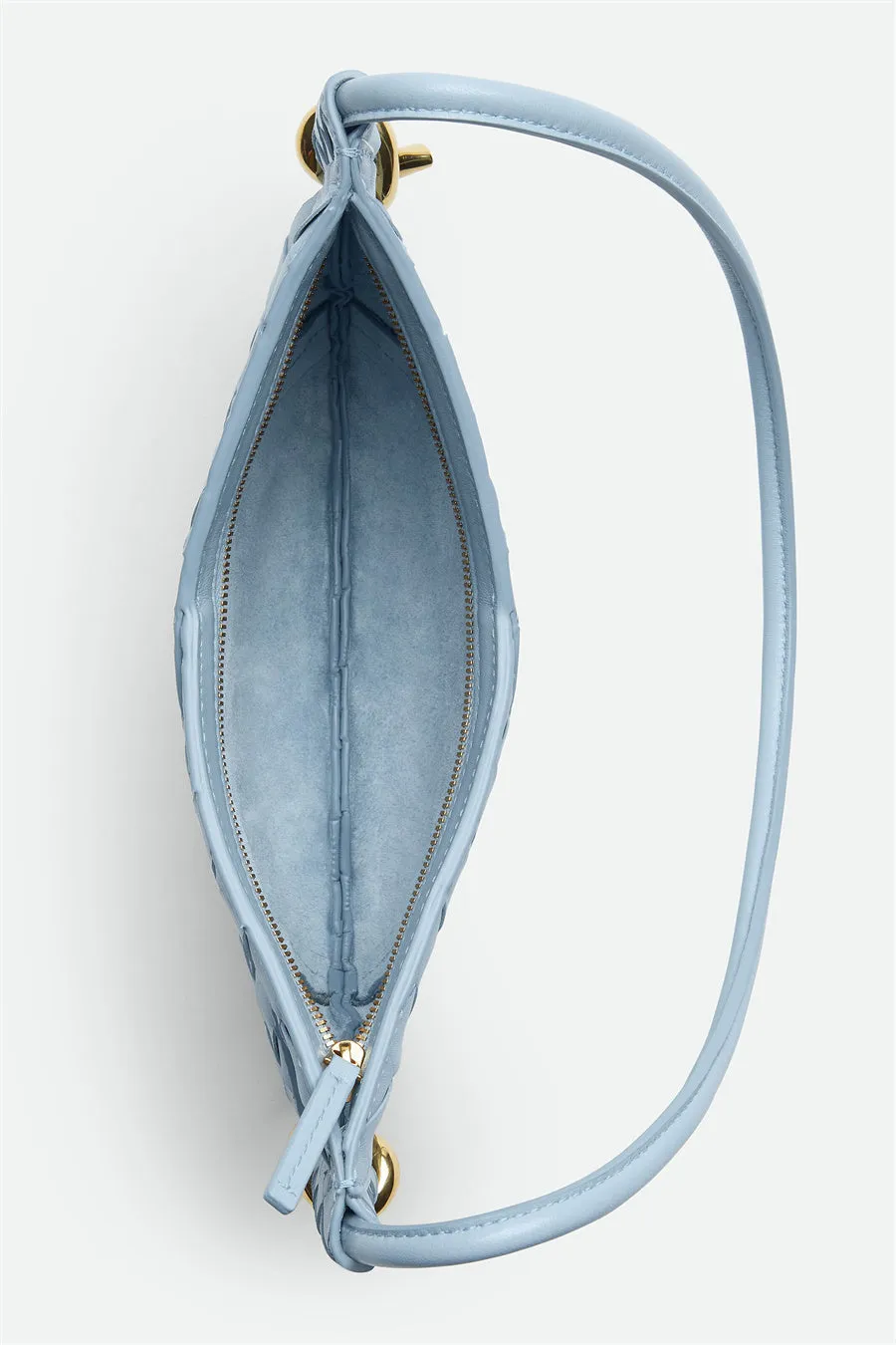 Azalea Weave Mini Shoulder Bag - Blue Gloria Lanvin