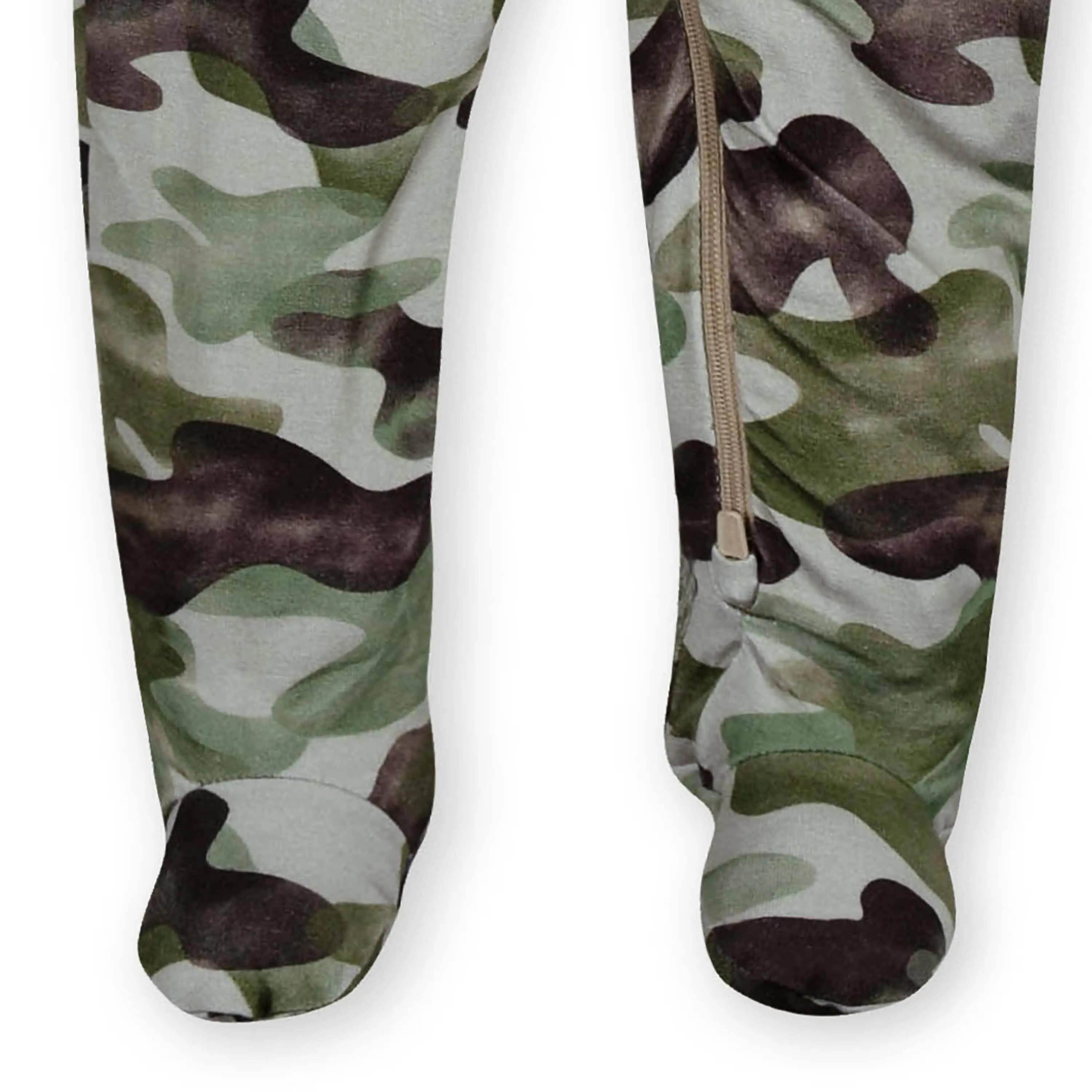 Baby & Toddler Hide & Seek Camo Buttery Soft Viscose Made from Eucalyptus Snug Fit Footed Pajamas Gerber Childrenswea