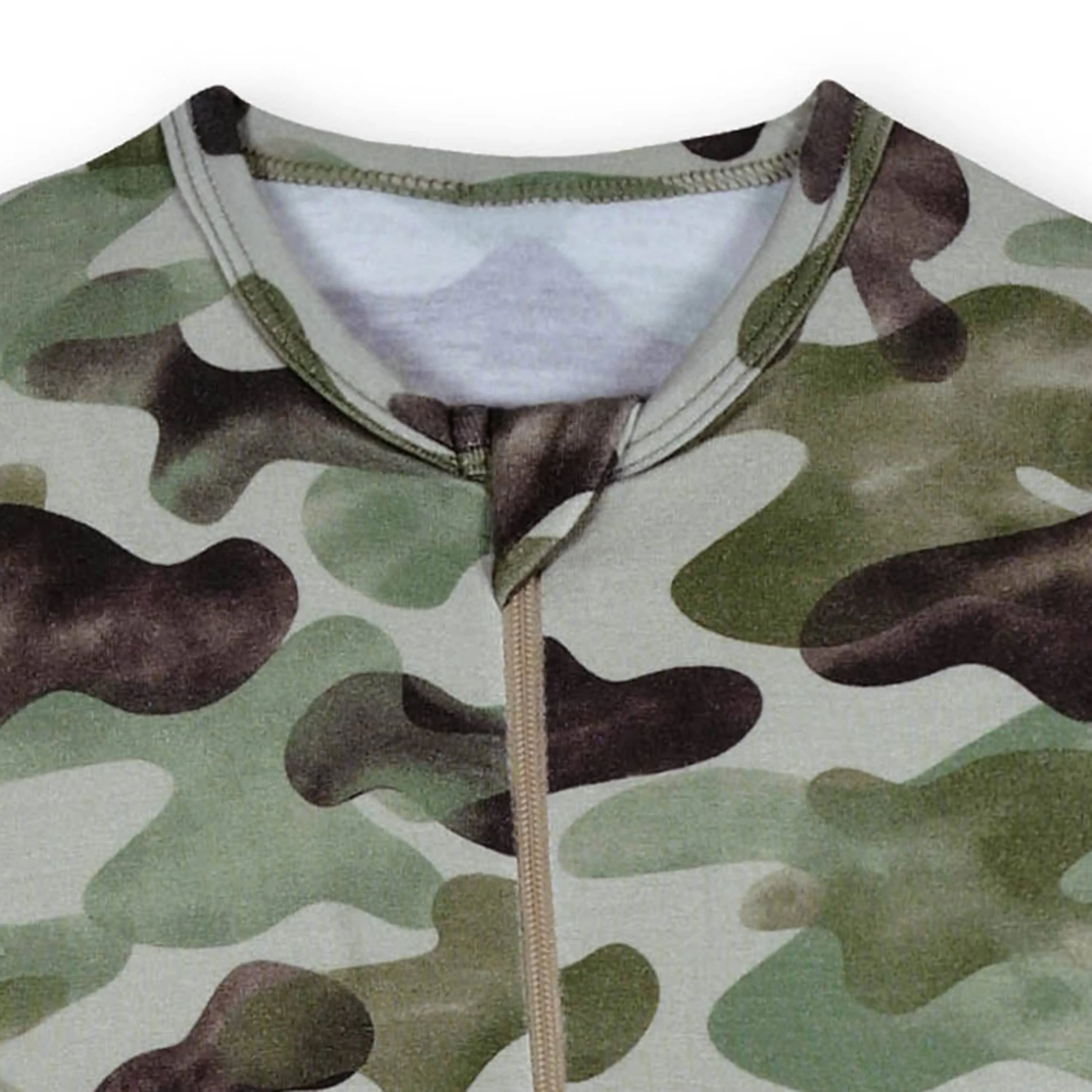Baby & Toddler Hide & Seek Camo Buttery Soft Viscose Made from Eucalyptus Snug Fit Footed Pajamas Gerber Childrenswea