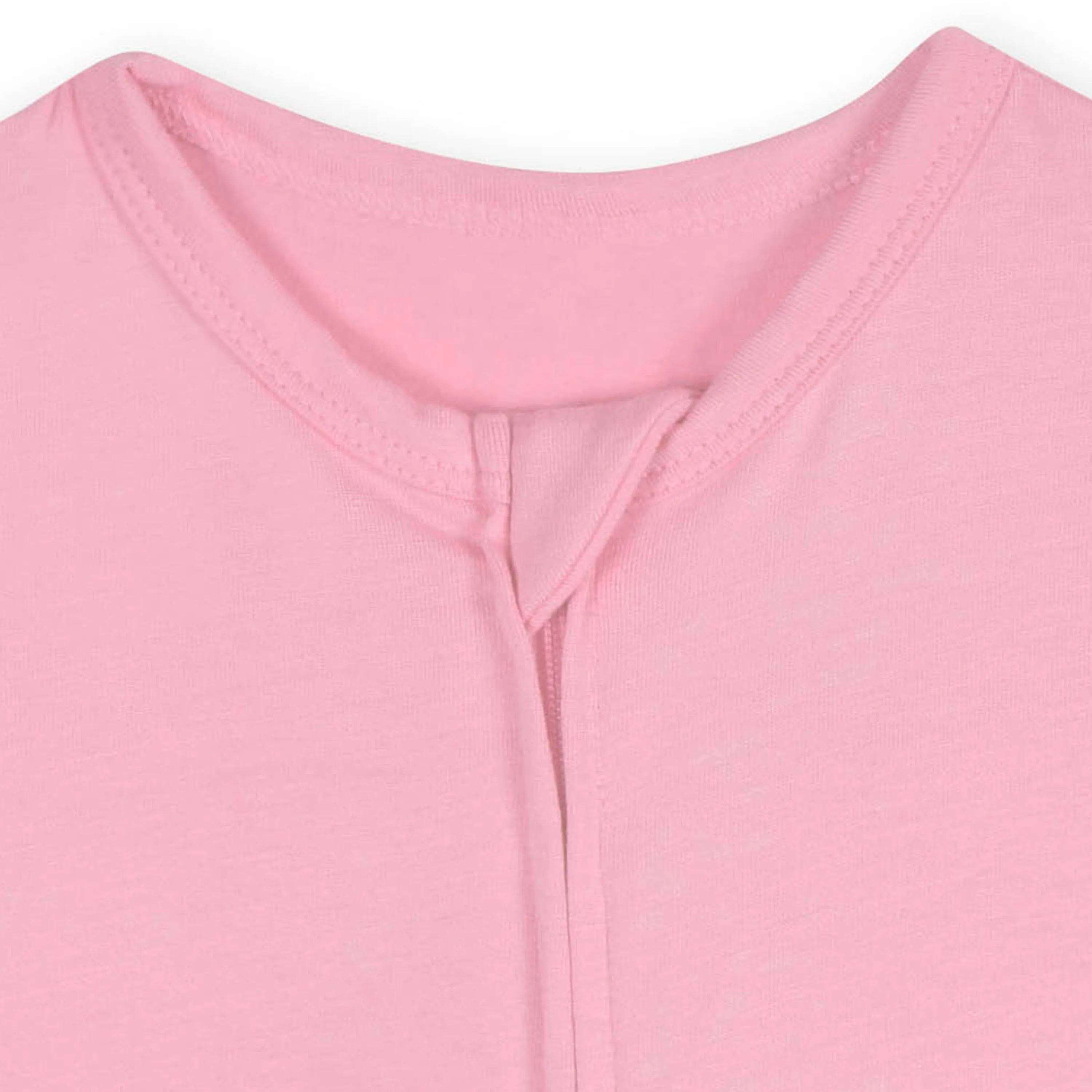 Baby Pink Lemonade Buttery Soft Viscose Made from Eucalyptus Snug Fit Romper Gerber Childrenswea