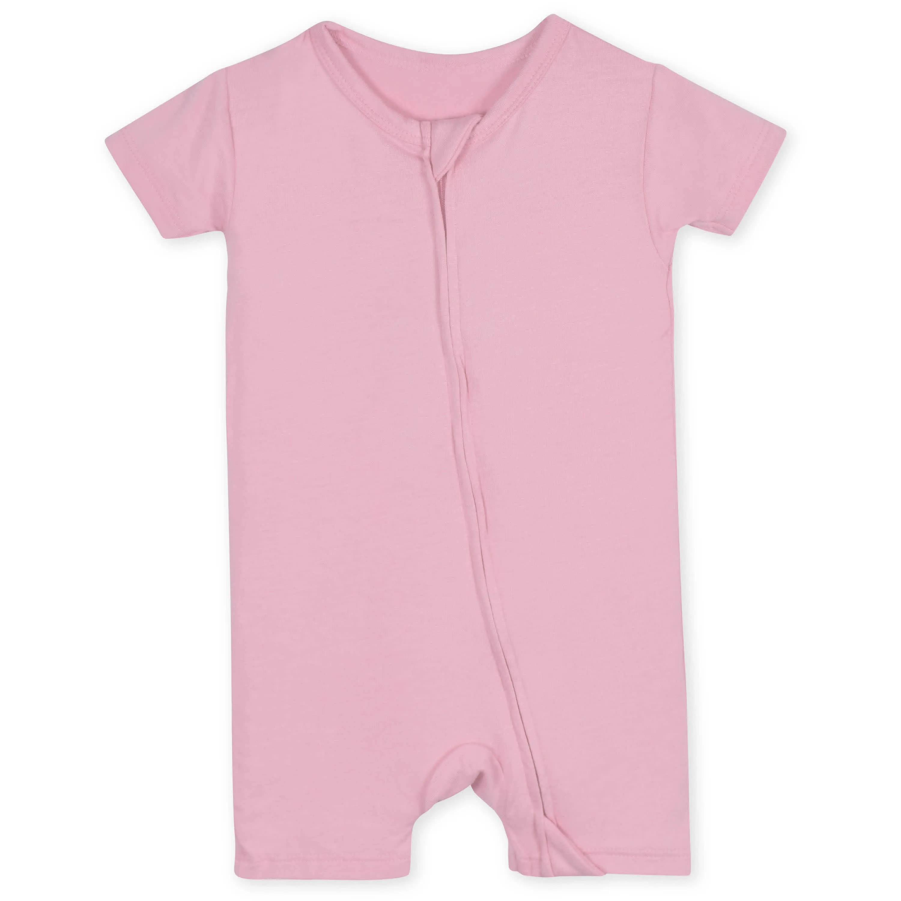 Baby Pink Lemonade Buttery Soft Viscose Made from Eucalyptus Snug Fit Romper Gerber Childrenswea