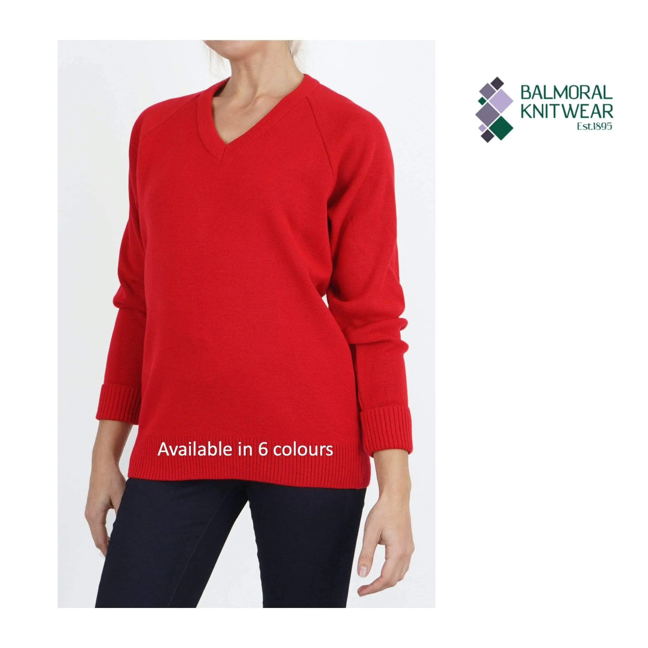 Balmoral Women Raglan Sleeve Soft Knit Jumper in 6 Colours