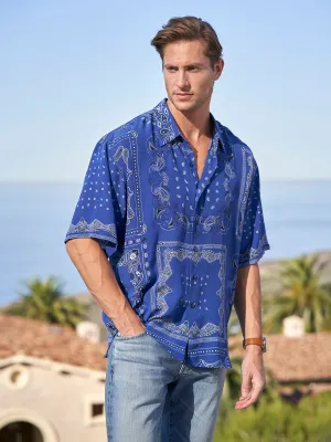 Bandana Silk Shirt