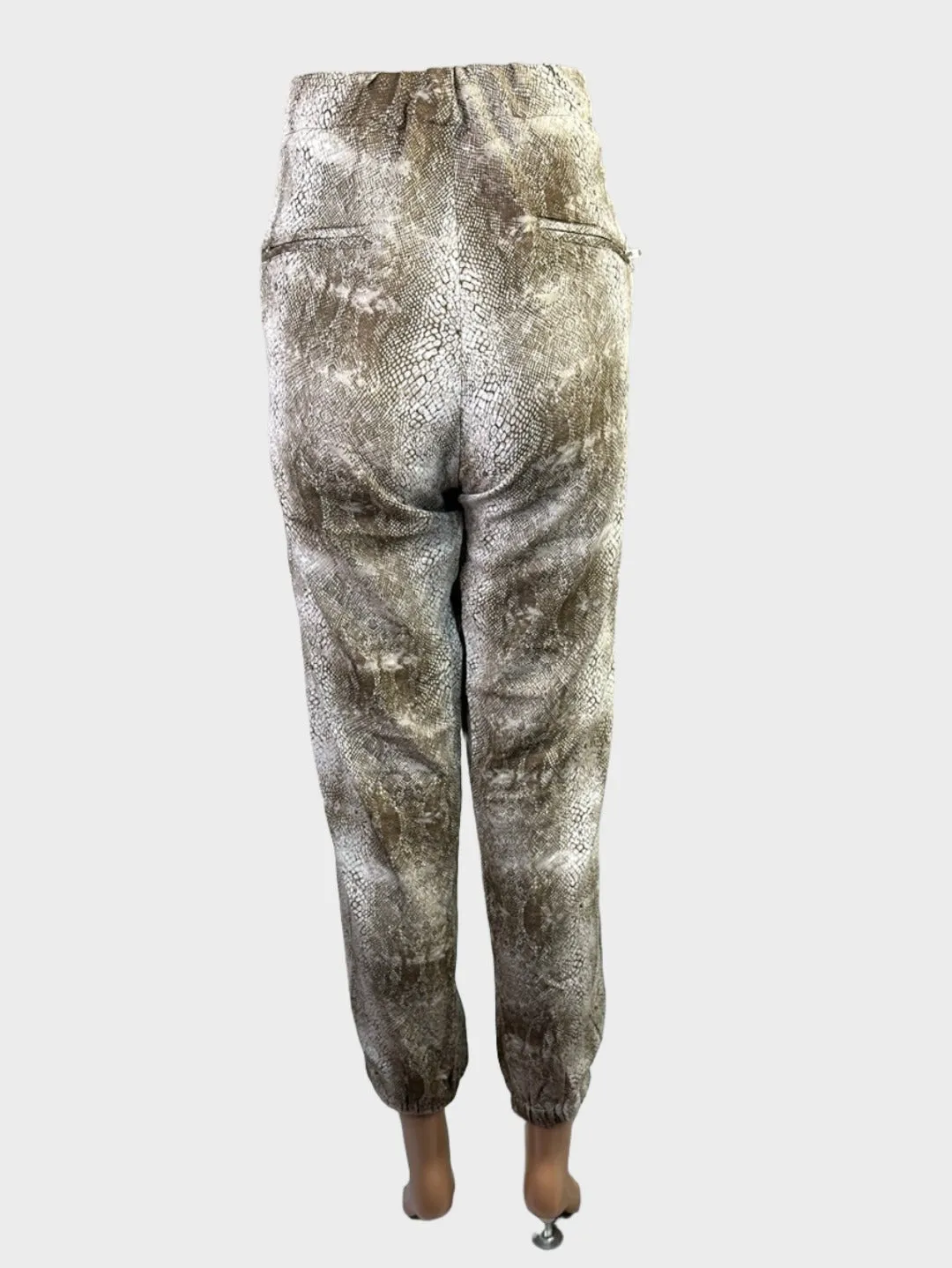 bassike | pants | size 12 | tapered leg | 100% silk | made in Australia 🇦🇺