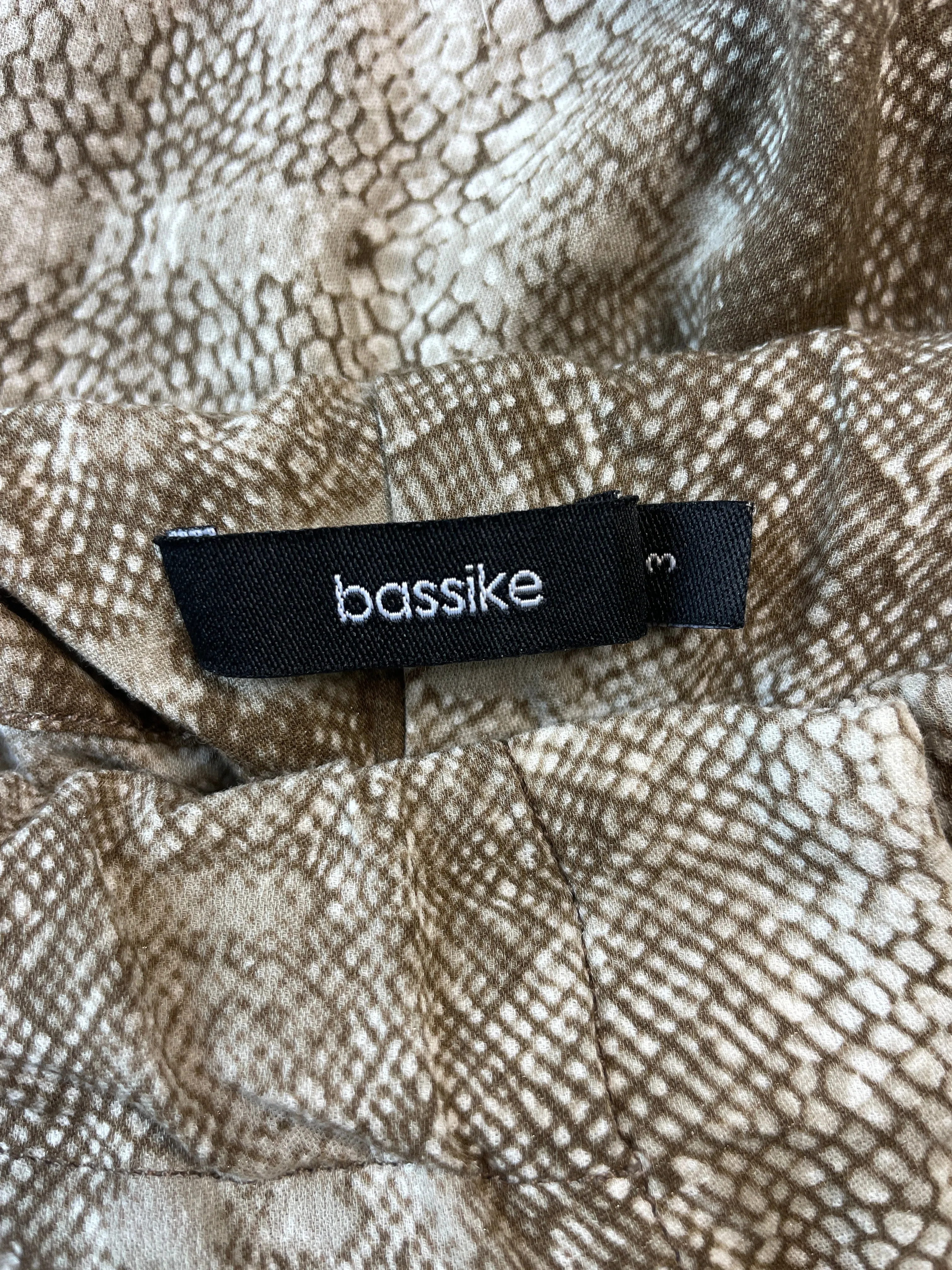 bassike | pants | size 12 | tapered leg | 100% silk | made in Australia 🇦🇺