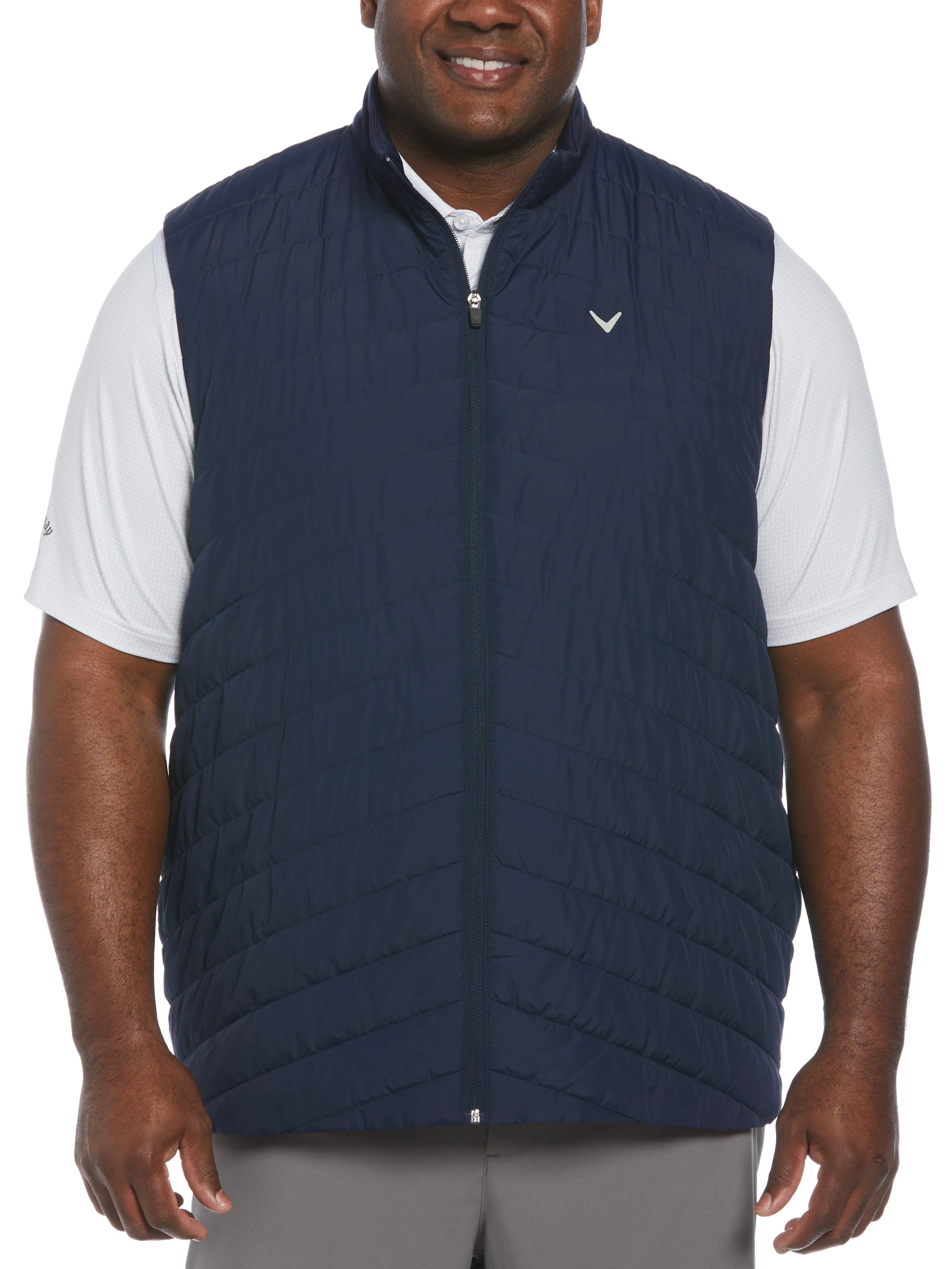 Big & Tall Quilted Puffer Vest Callaway Apparel