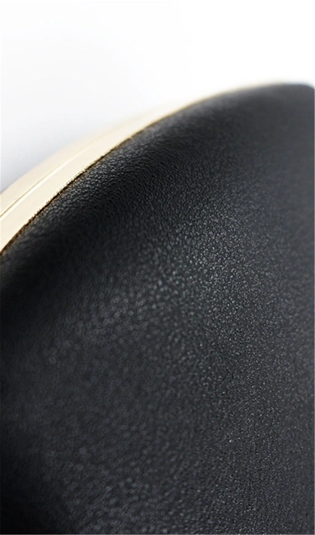 BLACK AND WHITE STITCHING DINNER BAG Gloria Lanvin