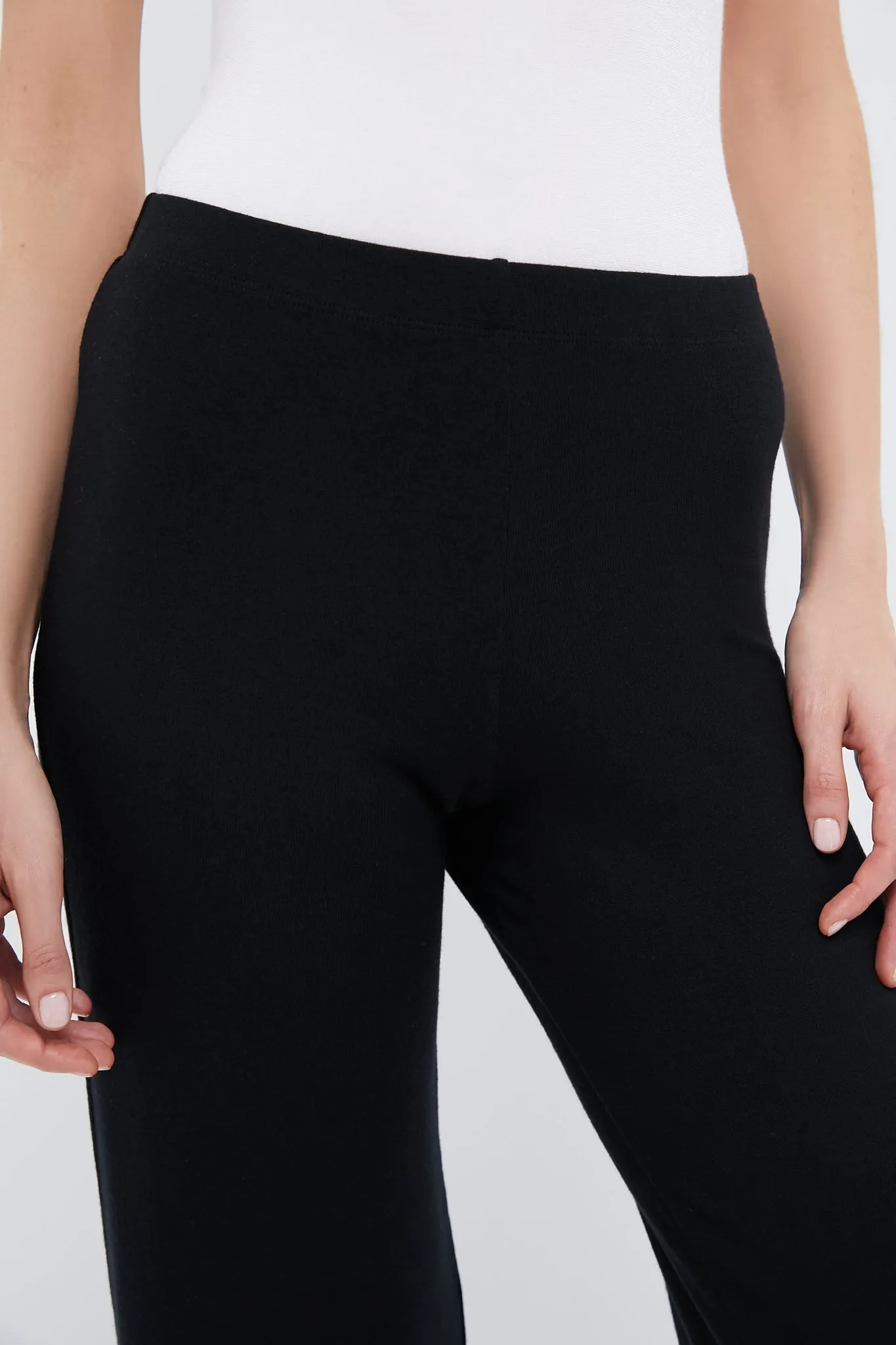 Black Lauren Wide Leg Pants