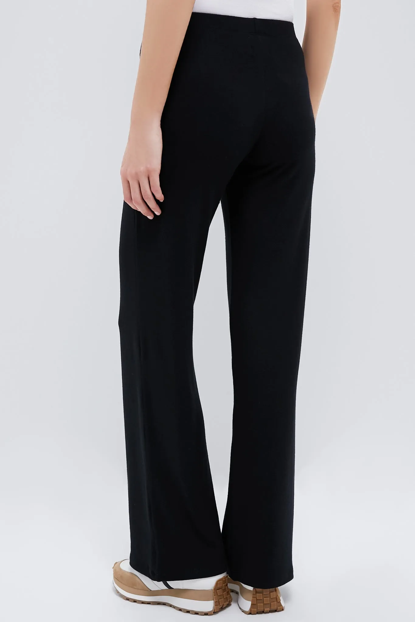 Black Lauren Wide Leg Pants