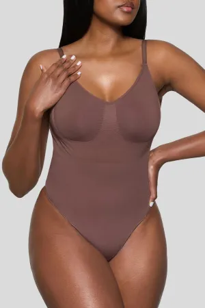 BOOMBA | Cocoa Bodysuit Thong Shapewear Club L London