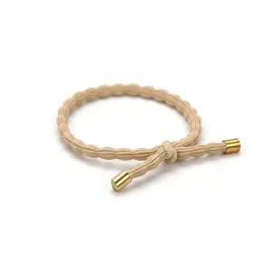 Bow's by Str Petra Hair Elastic - Golden 6-Pack