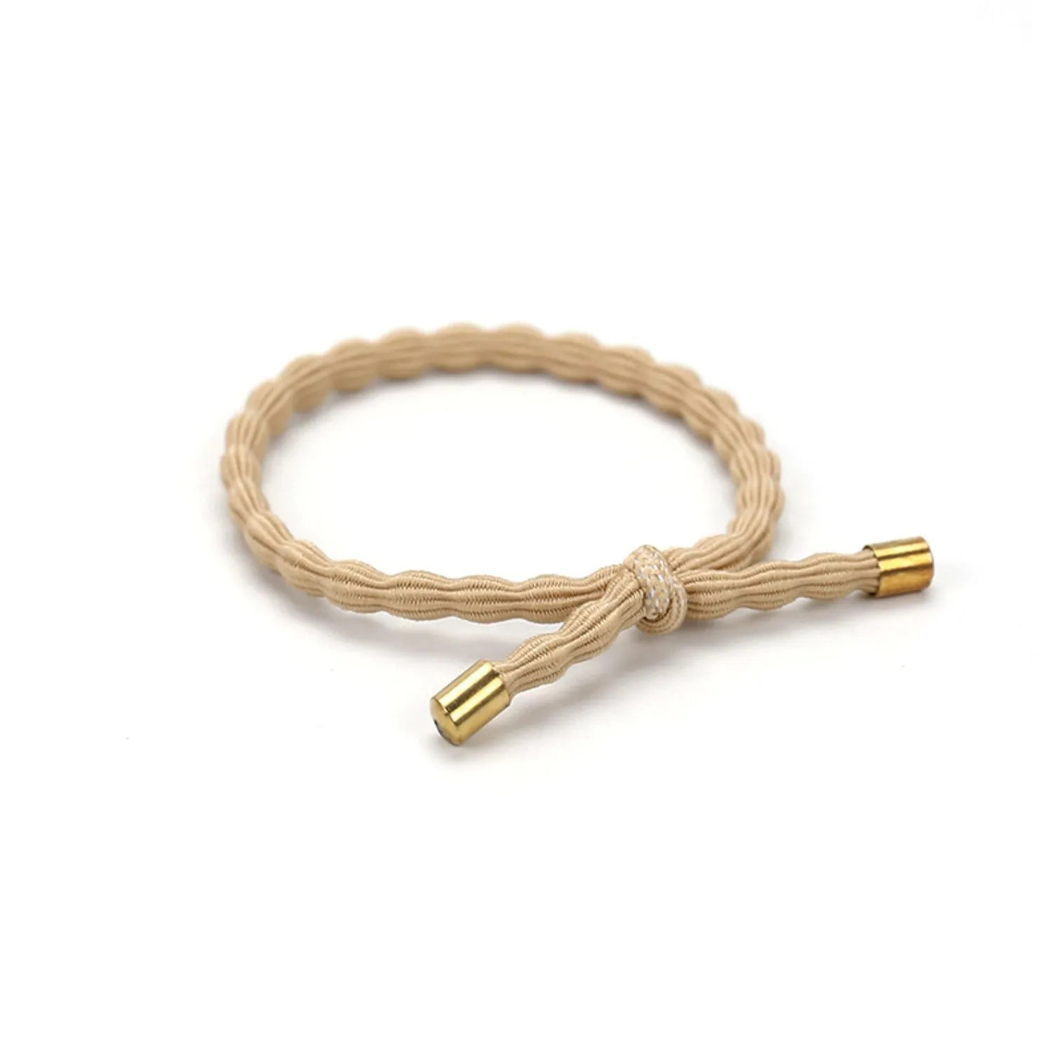 Bow's by Str Petra Hair Elastic - Golden 6-Pack